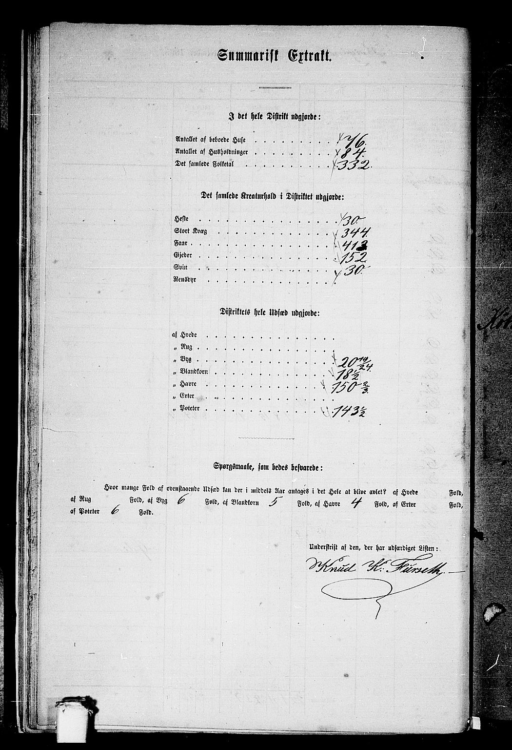 RA, 1865 census for Borgund, 1865, p. 26