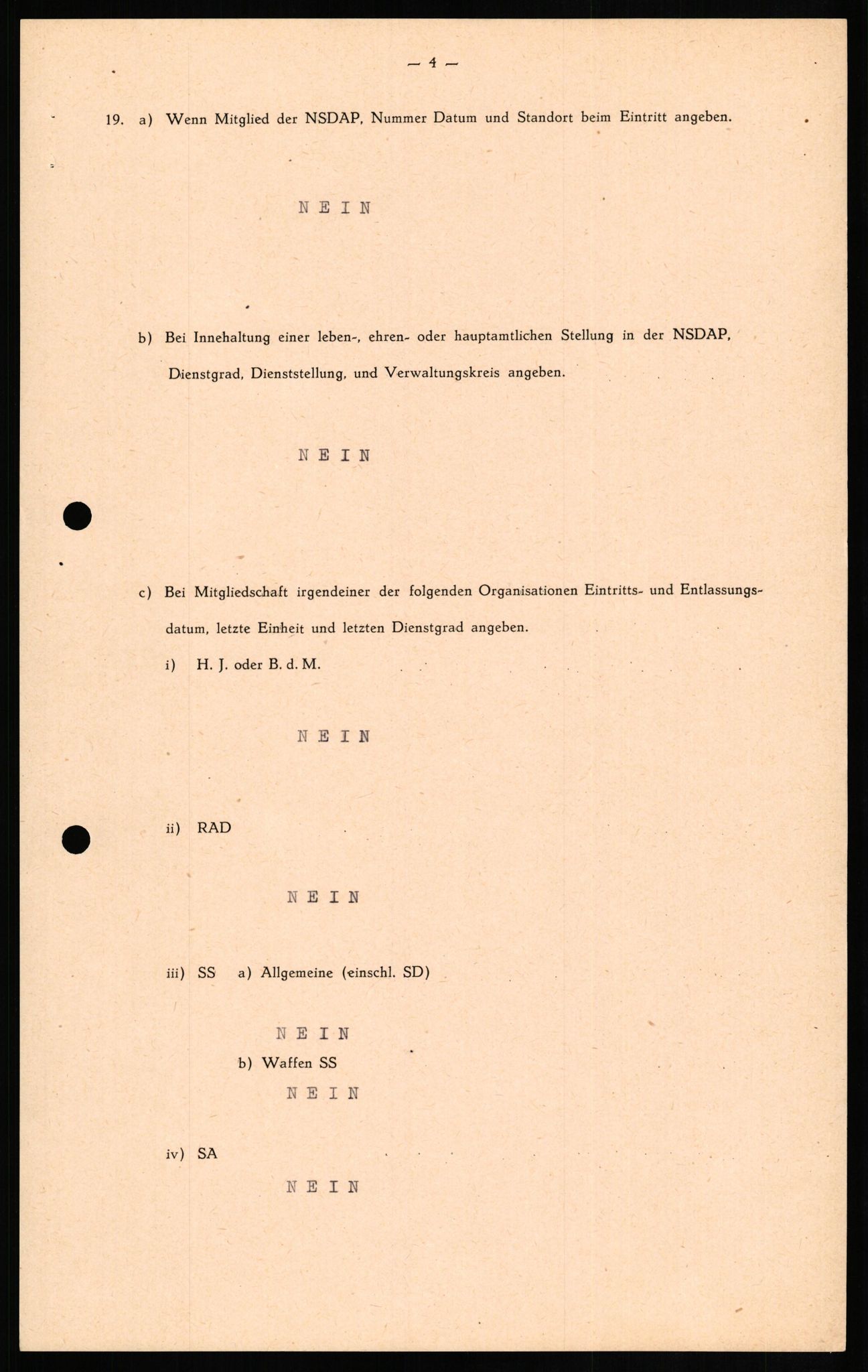 Forsvaret, Forsvarets overkommando II, AV/RA-RAFA-3915/D/Db/L0014: CI Questionaires. Tyske okkupasjonsstyrker i Norge. Tyskere., 1945-1946, p. 510