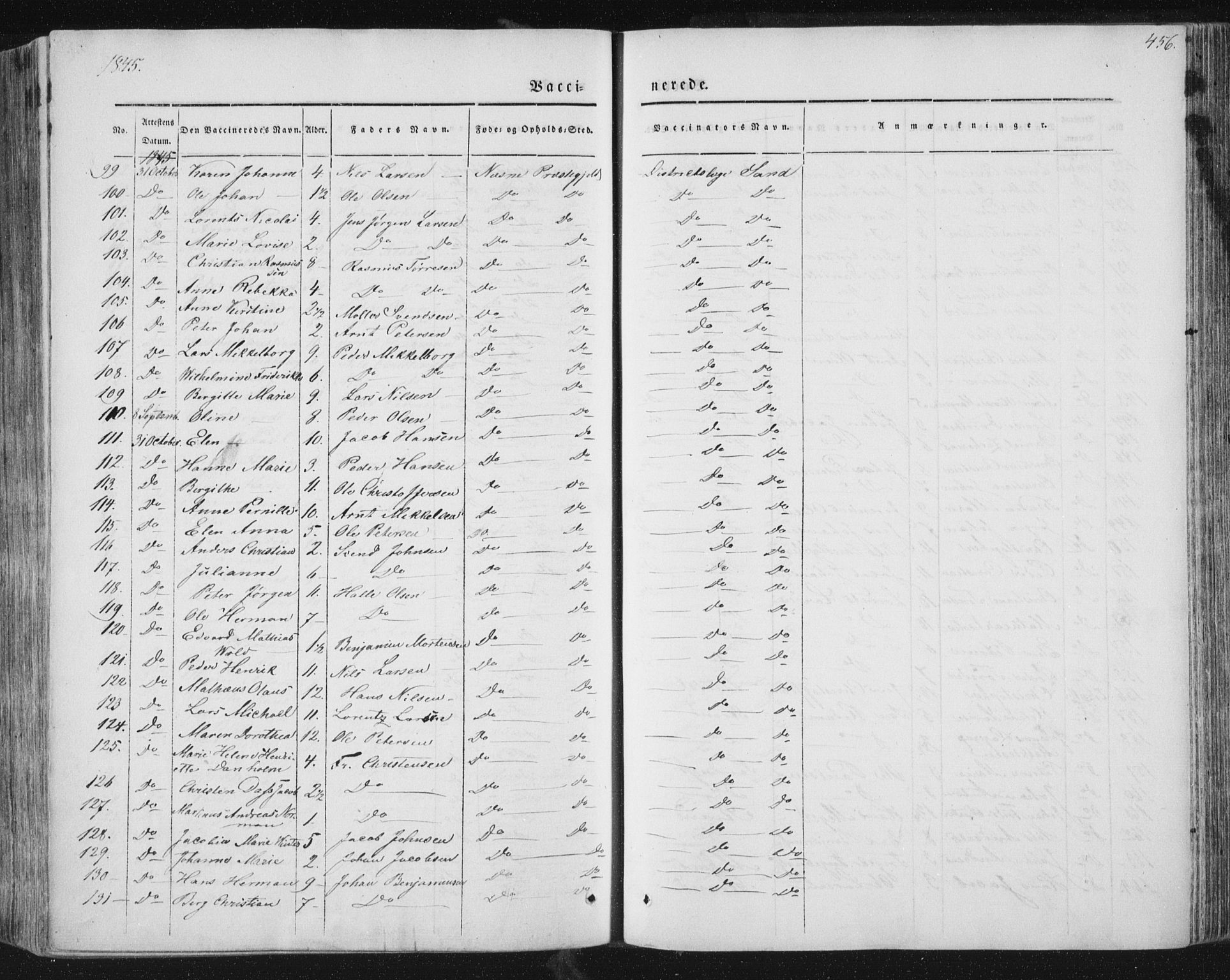 Ministerialprotokoller, klokkerbøker og fødselsregistre - Nordland, AV/SAT-A-1459/838/L0549: Parish register (official) no. 838A07, 1840-1854, p. 456