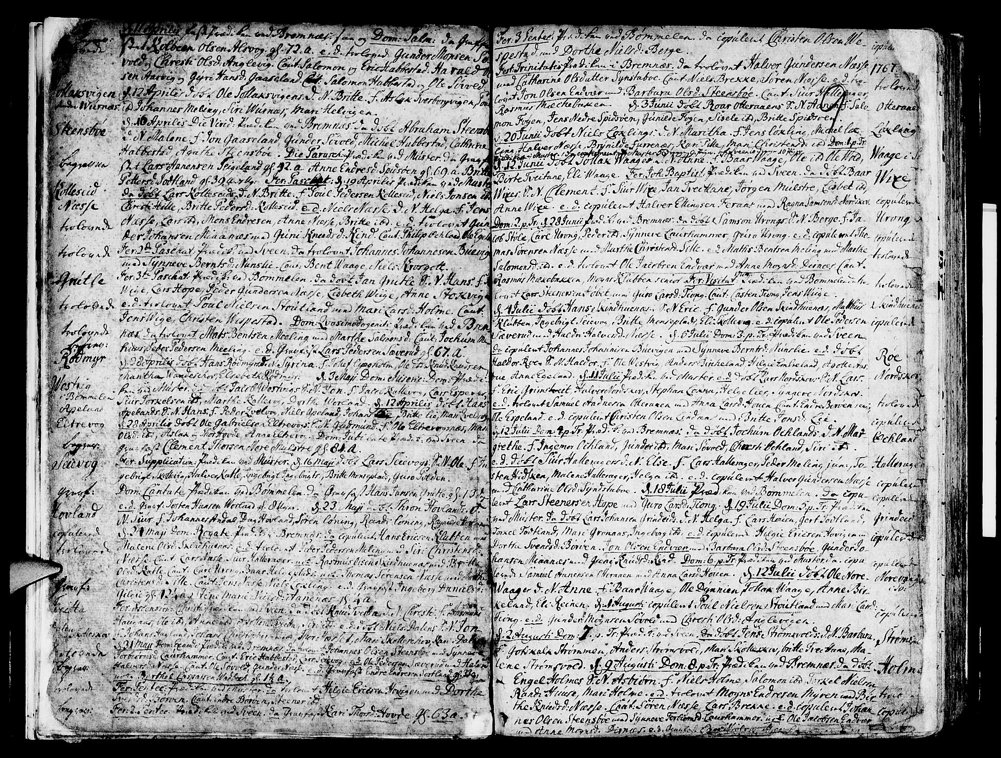 Finnås sokneprestembete, SAB/A-99925/H/Ha/Haa/Haaa/L0003: Parish register (official) no. A 3, 1765-1803, p. 9