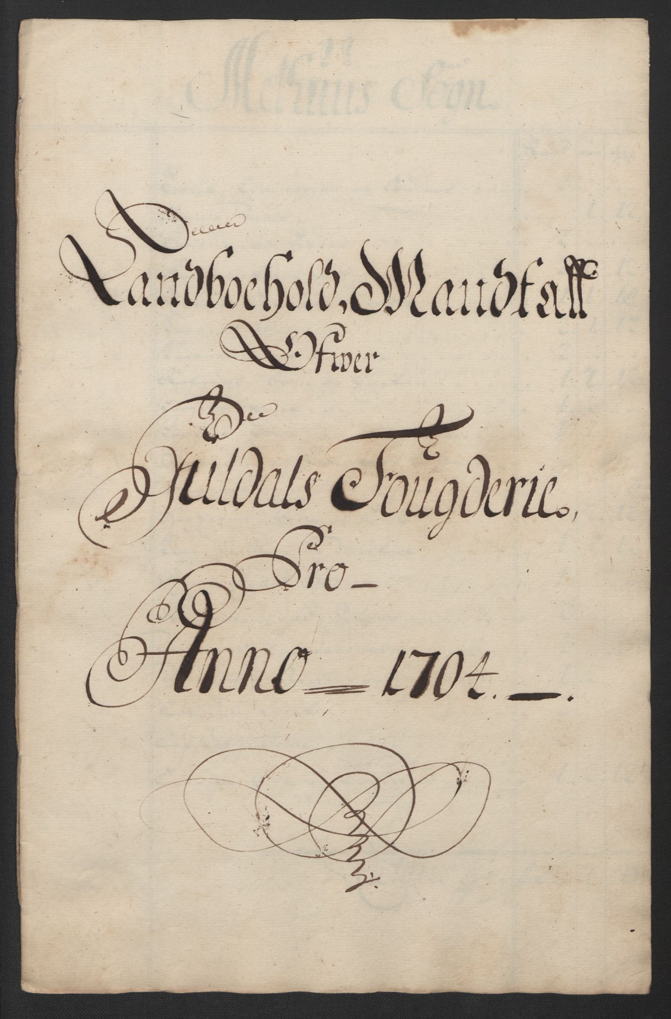 Rentekammeret inntil 1814, Reviderte regnskaper, Fogderegnskap, RA/EA-4092/R60/L3954: Fogderegnskap Orkdal og Gauldal, 1704, p. 367