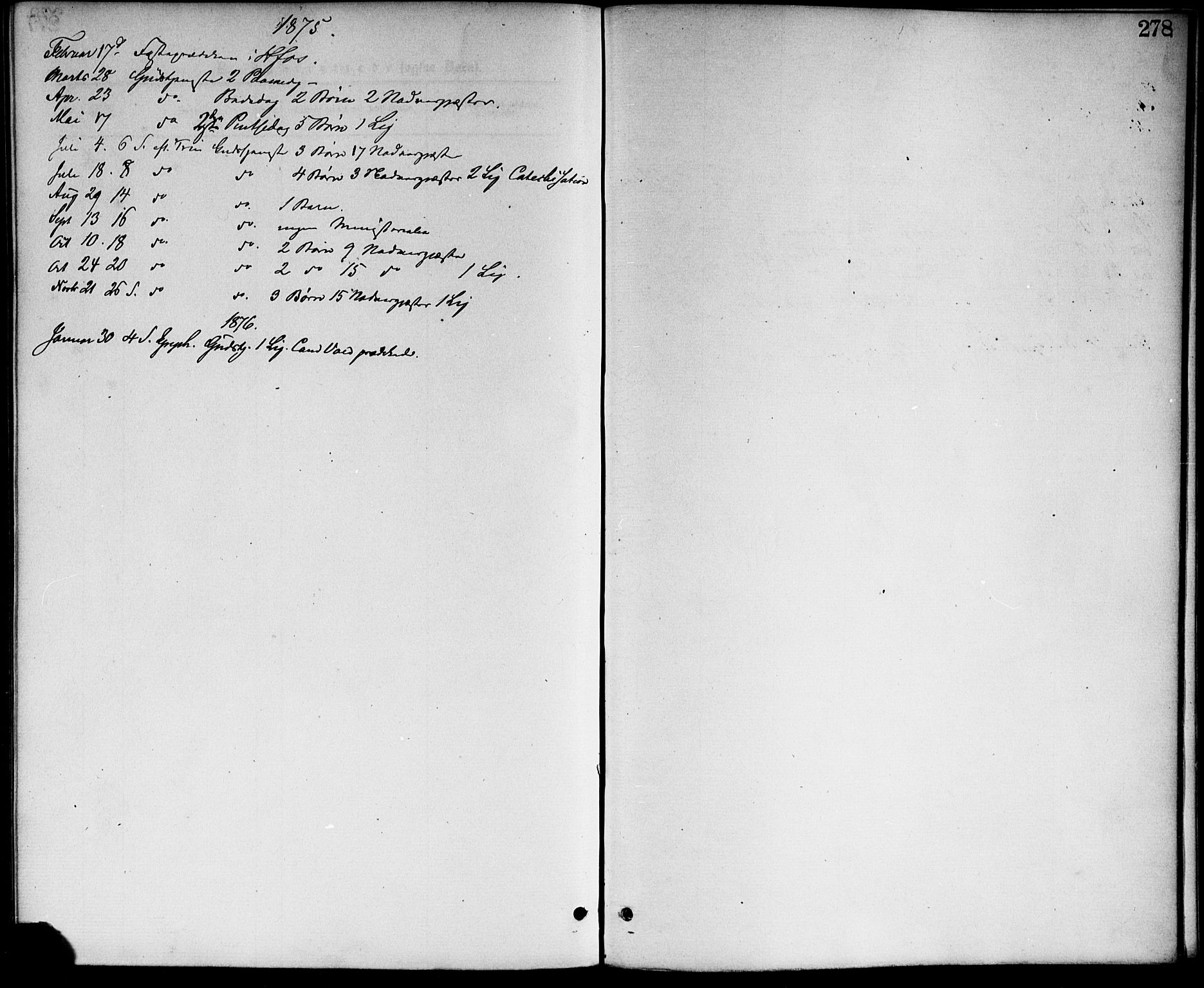Hønefoss kirkebøker, SAKO/A-609/F/Fa/L0001: Parish register (official) no. 1, 1875-1887, p. 278