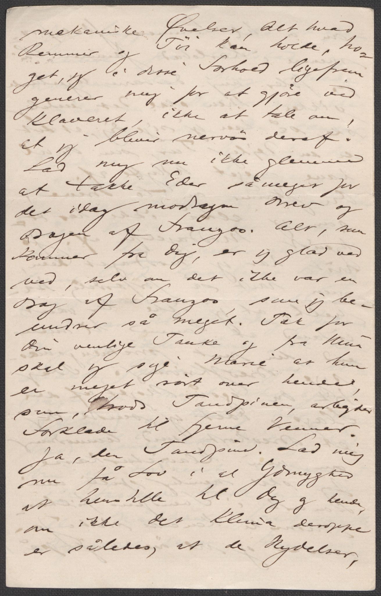 Beyer, Frants, AV/RA-PA-0132/F/L0001: Brev fra Edvard Grieg til Frantz Beyer og "En del optegnelser som kan tjene til kommentar til brevene" av Marie Beyer, 1872-1907, p. 158