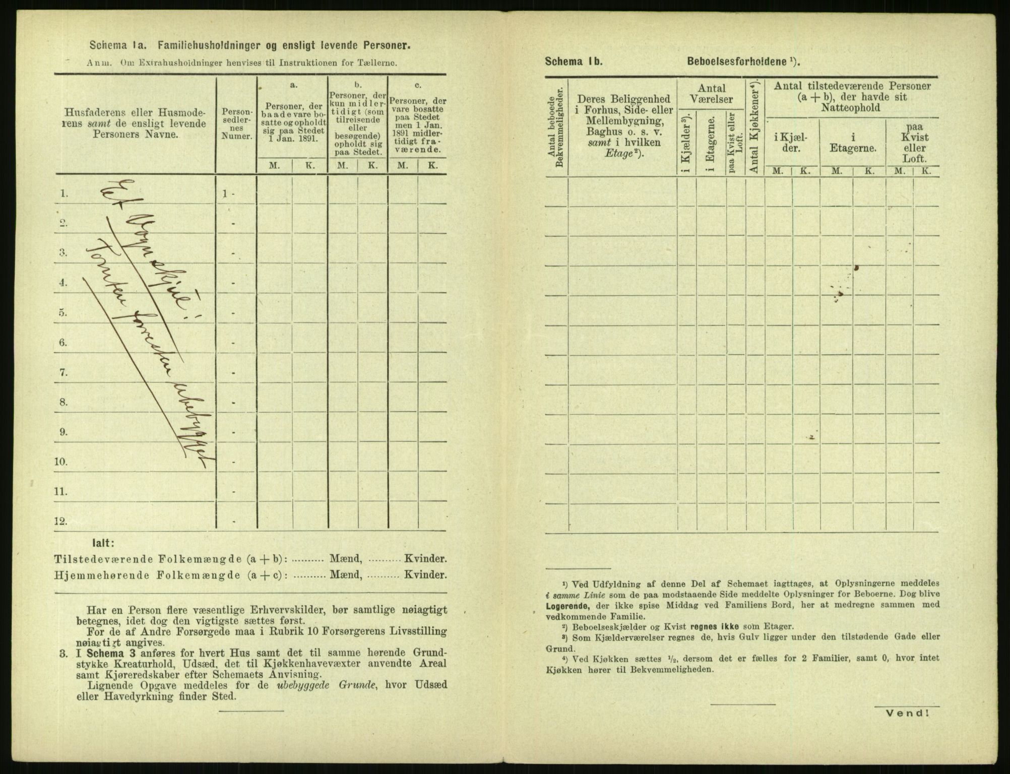 RA, 1891 census for 0301 Kristiania, 1891, p. 94375