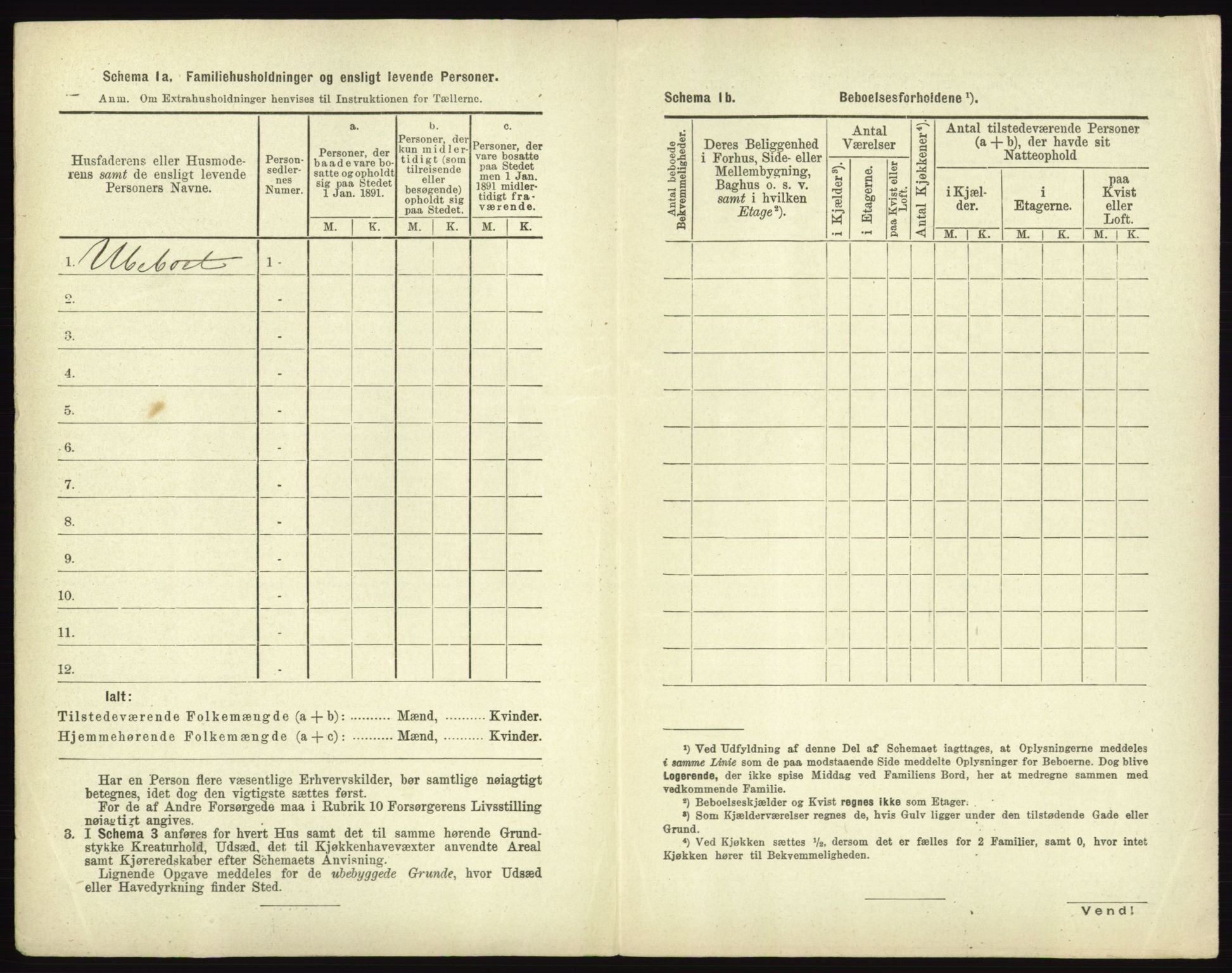 RA, 1891 census for 0101 Fredrikshald, 1891, p. 583