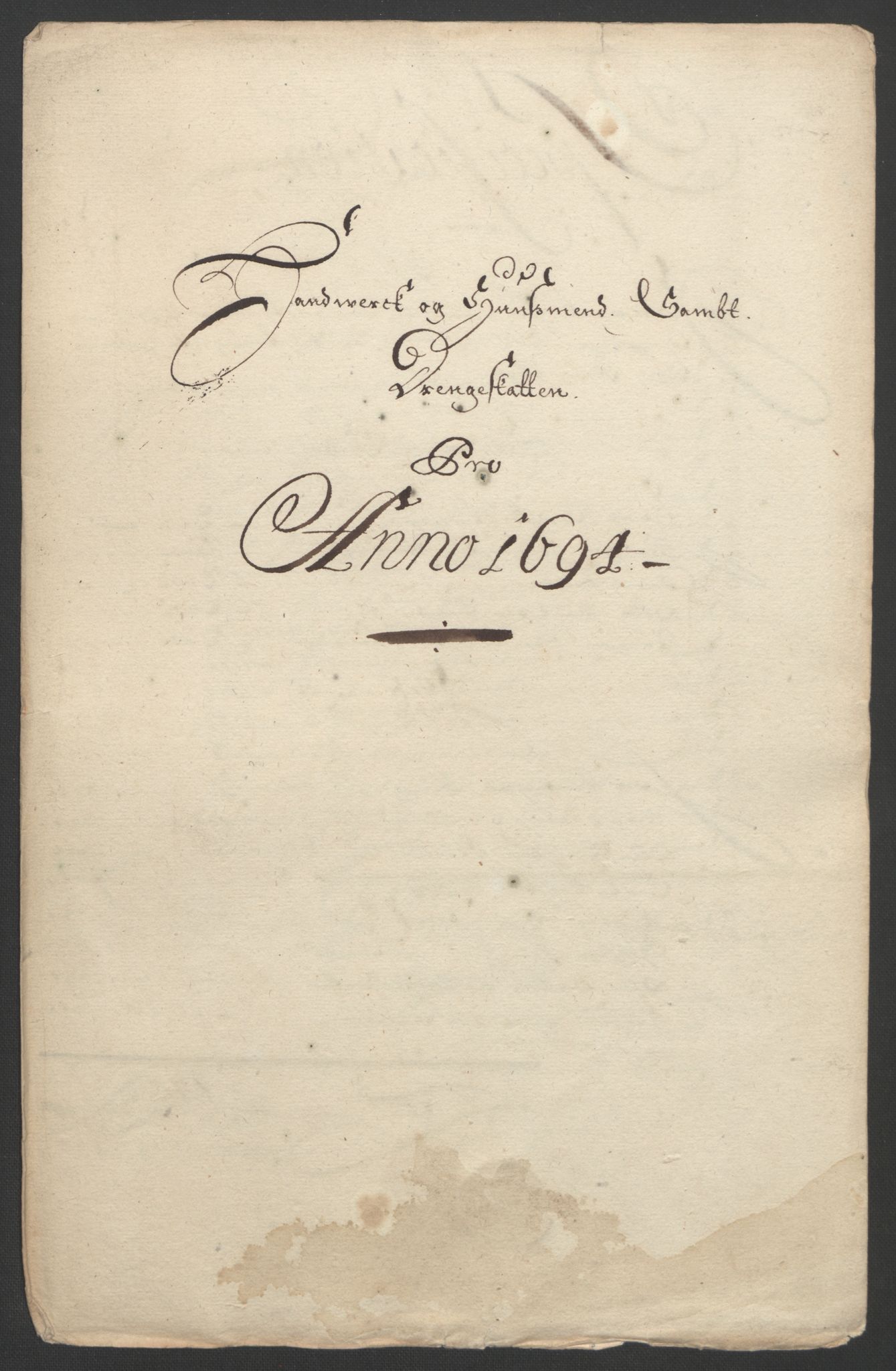 Rentekammeret inntil 1814, Reviderte regnskaper, Fogderegnskap, AV/RA-EA-4092/R22/L1451: Fogderegnskap Ringerike, Hallingdal og Buskerud, 1694, p. 228