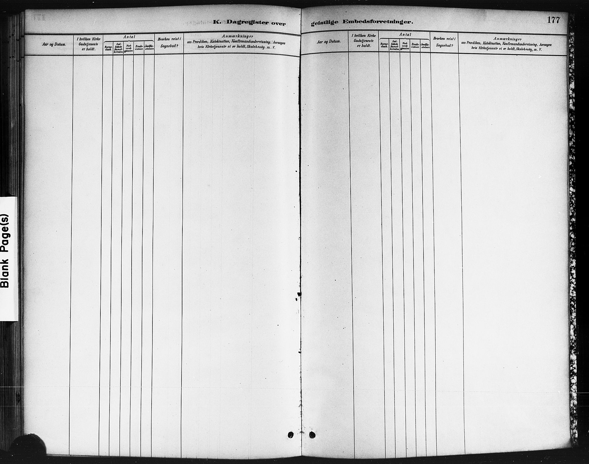 Ås prestekontor Kirkebøker, AV/SAO-A-10894/F/Fb/L0001: Parish register (official) no. II 1, 1881-1895, p. 177