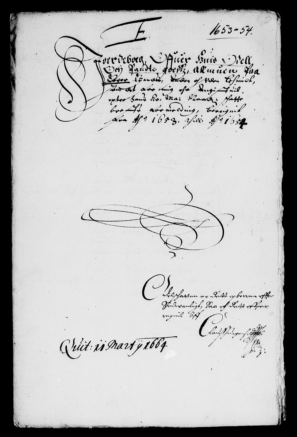 Rentekammeret inntil 1814, Reviderte regnskaper, Lensregnskaper, RA/EA-5023/R/Rb/Rbm/L0009: Eiker len, 1652-1661