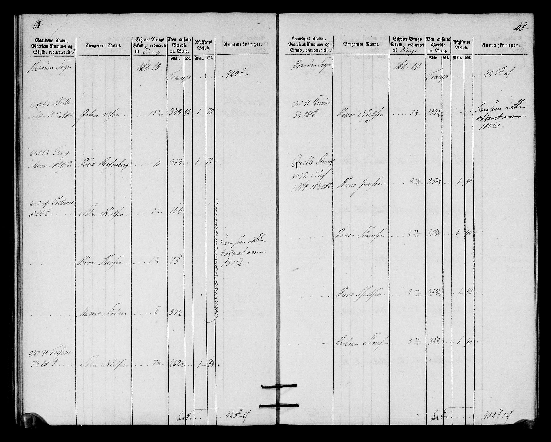 Rentekammeret inntil 1814, Realistisk ordnet avdeling, AV/RA-EA-4070/N/Ne/Nea/L0179: Larvik grevskap. Oppebørselsregister, 1803, p. 60