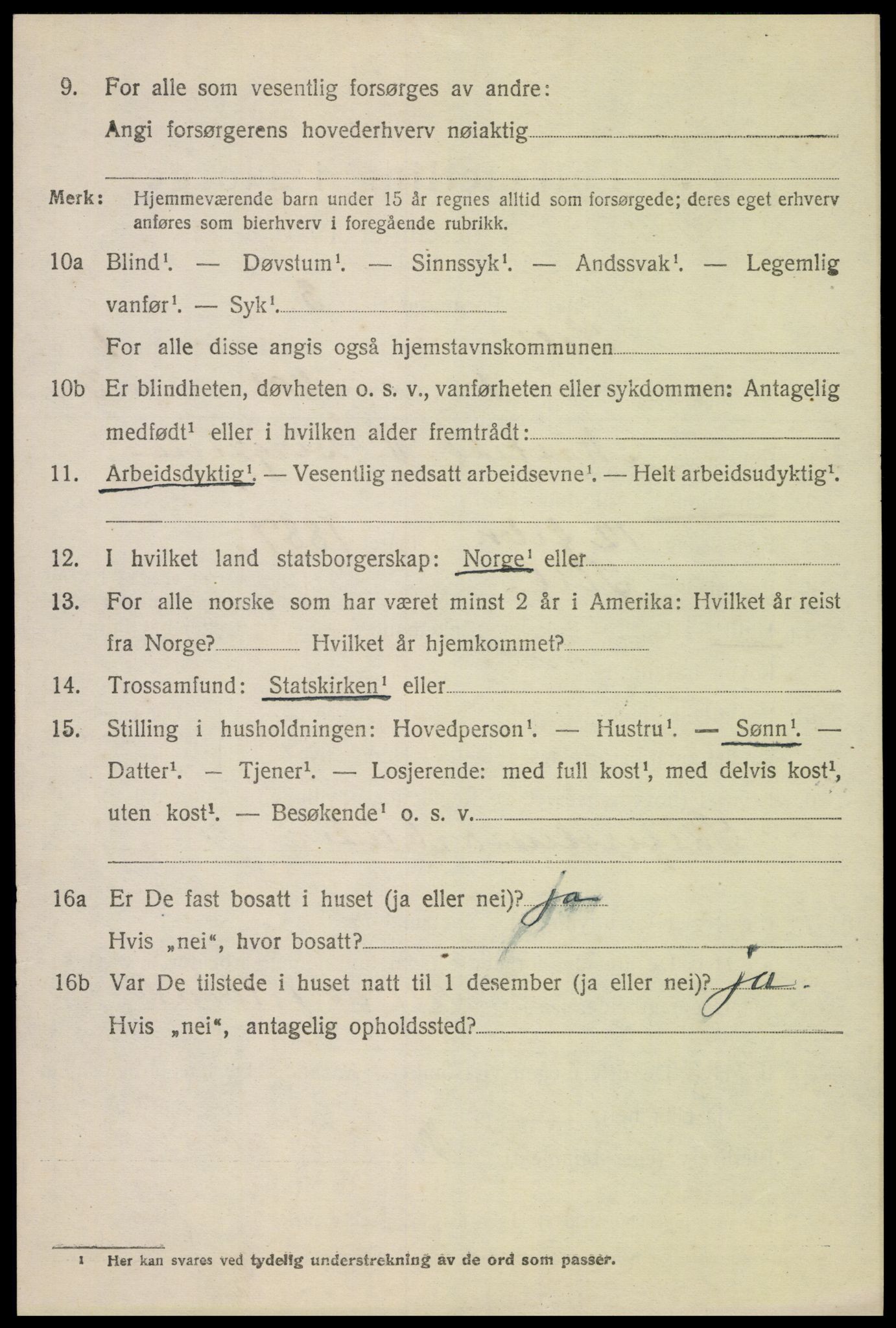 SAH, 1920 census for Sel, 1920, p. 821