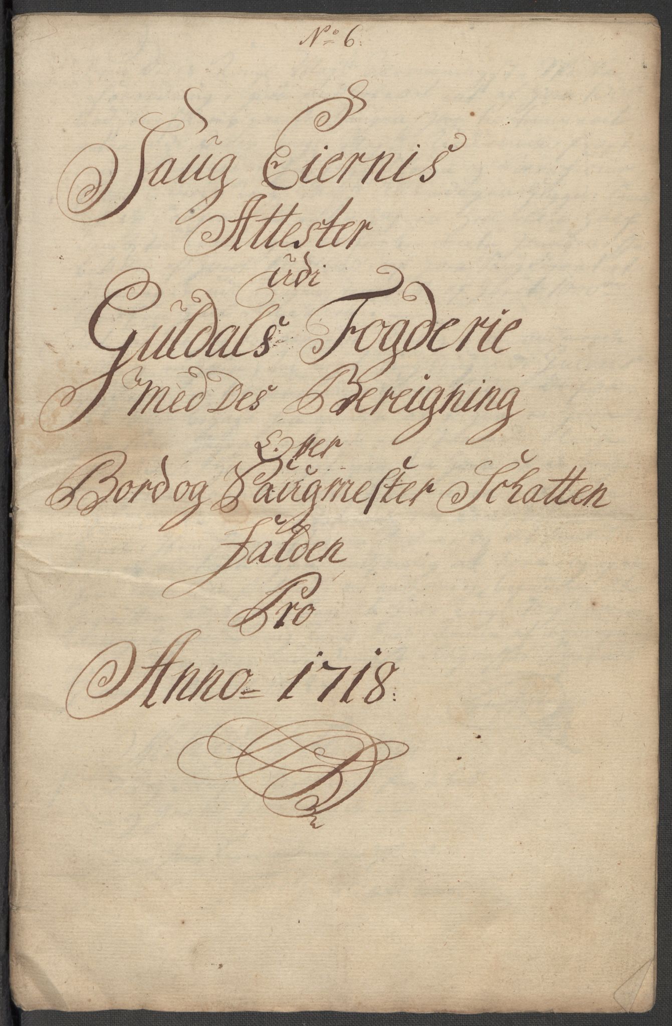 Rentekammeret inntil 1814, Reviderte regnskaper, Fogderegnskap, RA/EA-4092/R60/L3972: Fogderegnskap Orkdal og Gauldal, 1718, p. 40