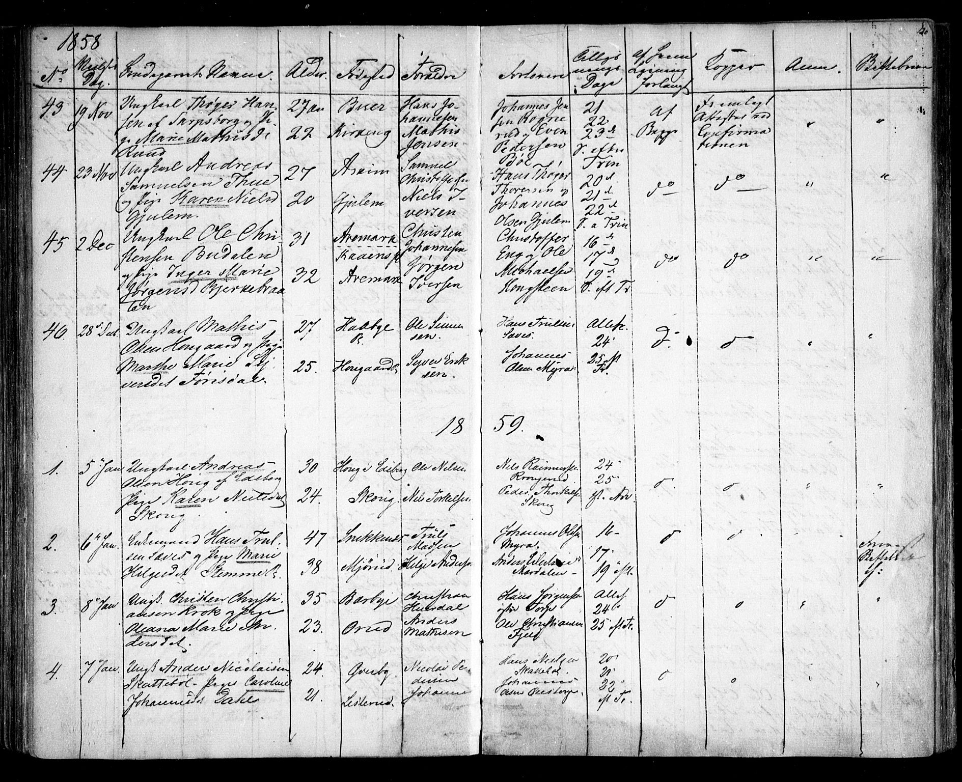 Rakkestad prestekontor Kirkebøker, AV/SAO-A-2008/F/Fa/L0010: Parish register (official) no. I 10, 1857-1861, p. 130