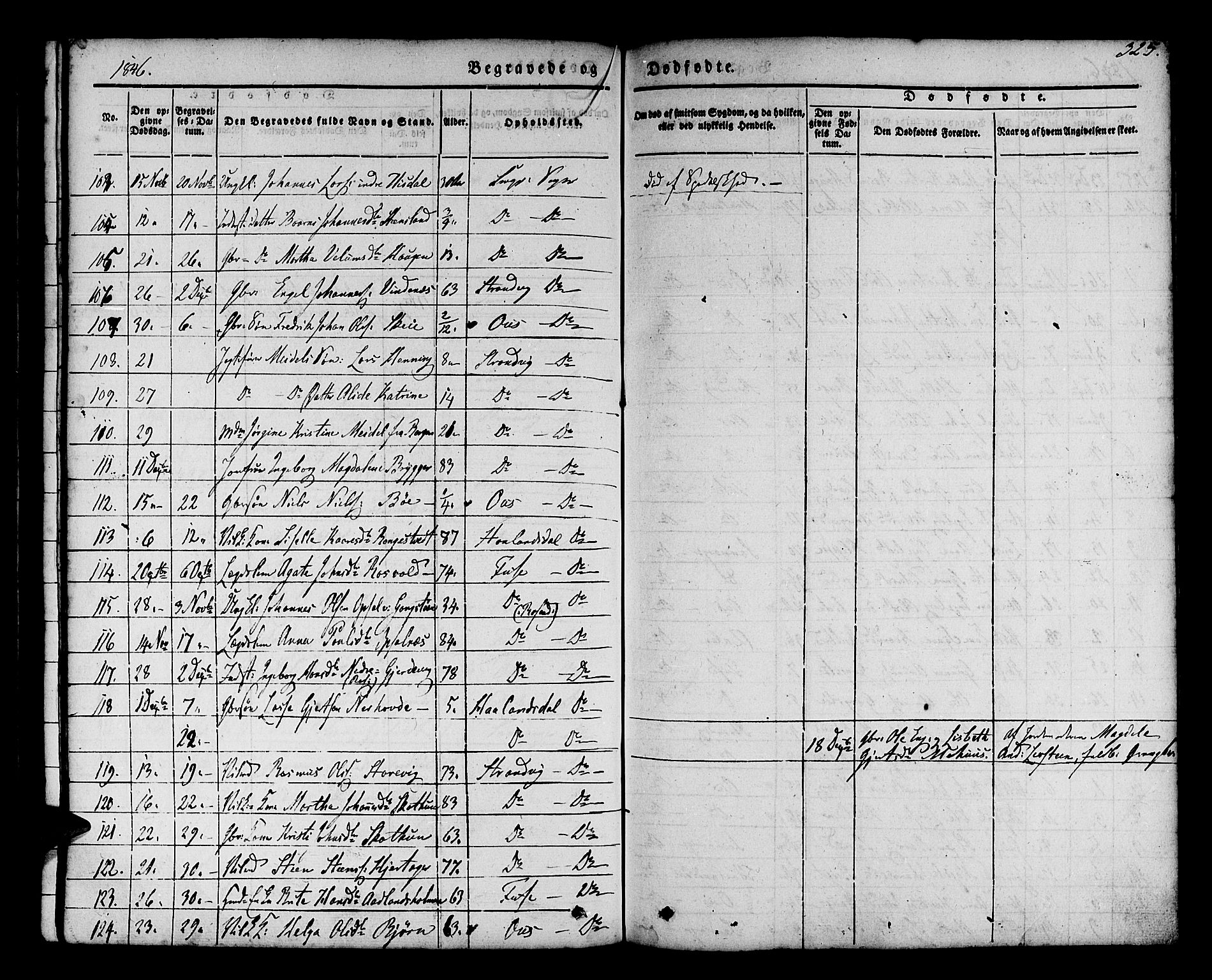 Os sokneprestembete, SAB/A-99929: Parish register (official) no. A 15, 1839-1851, p. 326