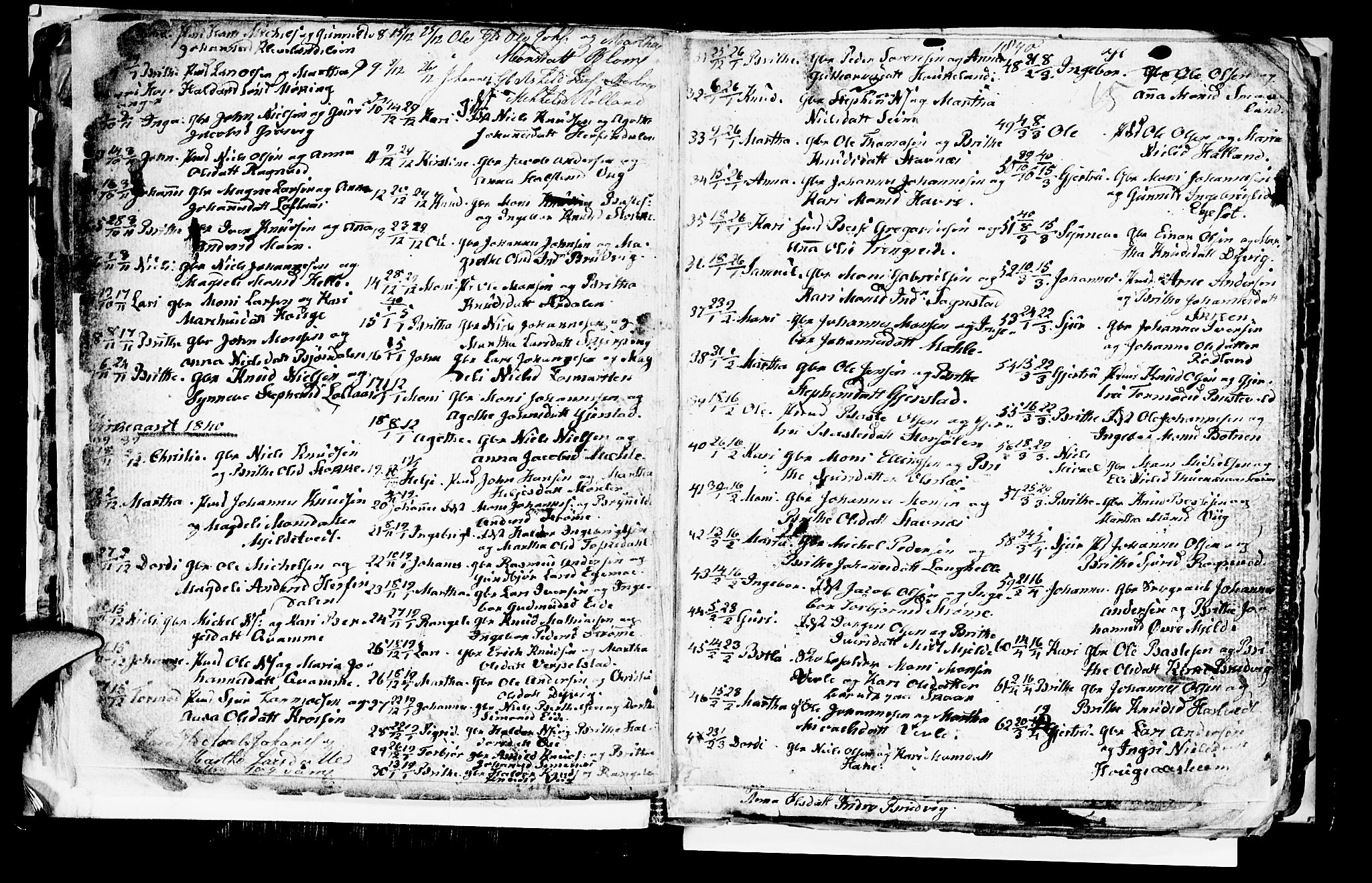 Haus sokneprestembete, SAB/A-75601/H/Hab: Parish register (copy) no. A 1, 1830-1855, p. 15