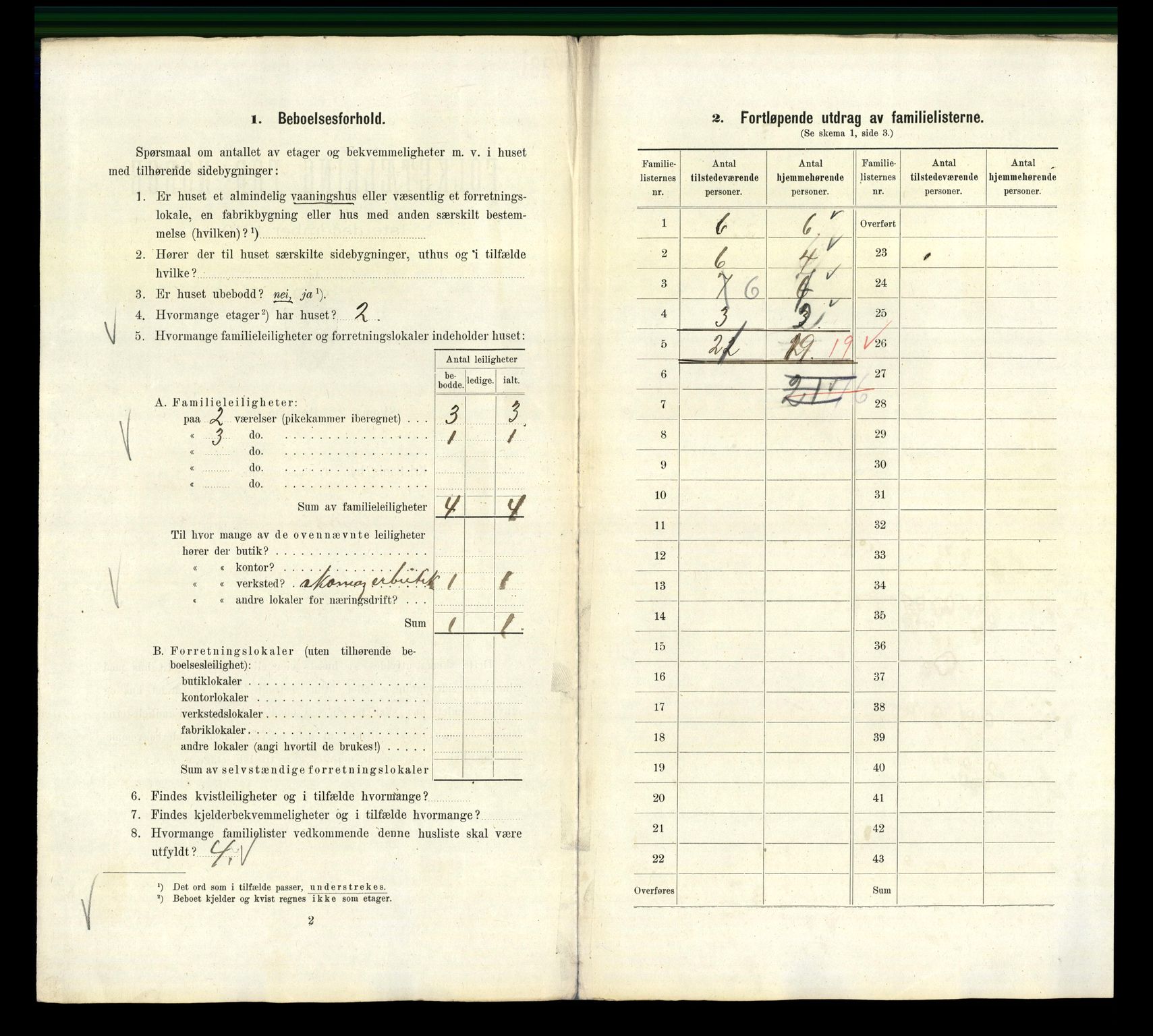 RA, 1910 census for Kristiania, 1910, p. 101464