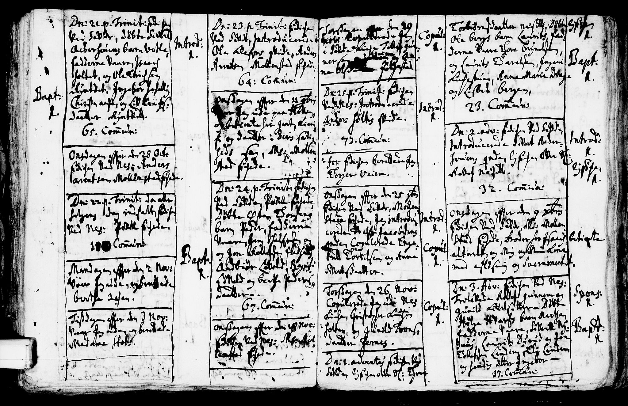 Sauherad kirkebøker, AV/SAKO-A-298/F/Fa/L0002: Parish register (official) no. I 2, 1681-1720