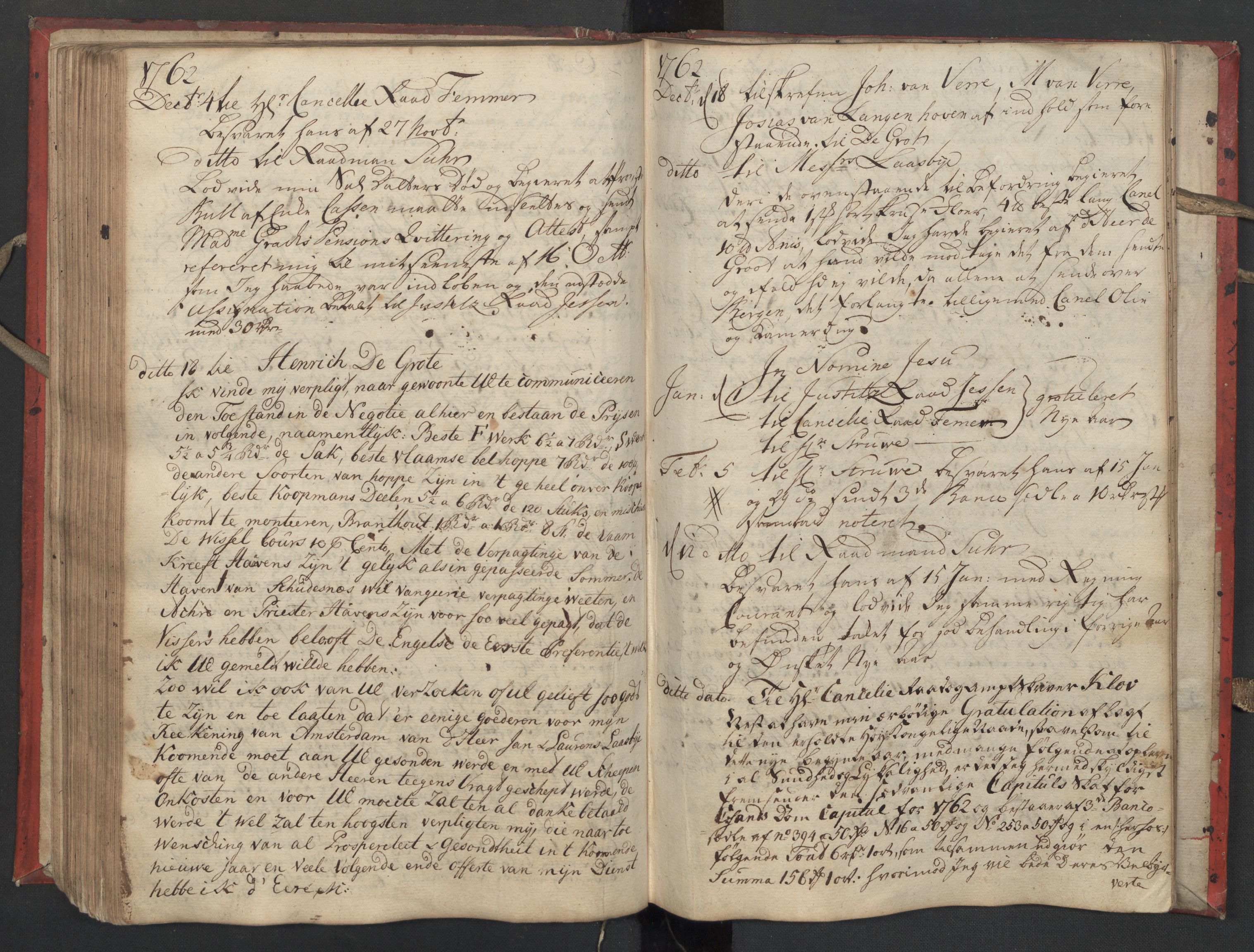 Pa 0119 - Smith, Lauritz Andersen og Lauritz Lauritzen, SAST/A-100231/O/L0002: Kopibok, 1755-1766, p. 125