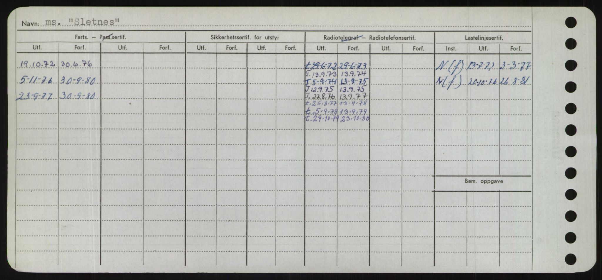 Sjøfartsdirektoratet med forløpere, Skipsmålingen, AV/RA-S-1627/H/Hd/L0034: Fartøy, Sk-Slå, p. 434