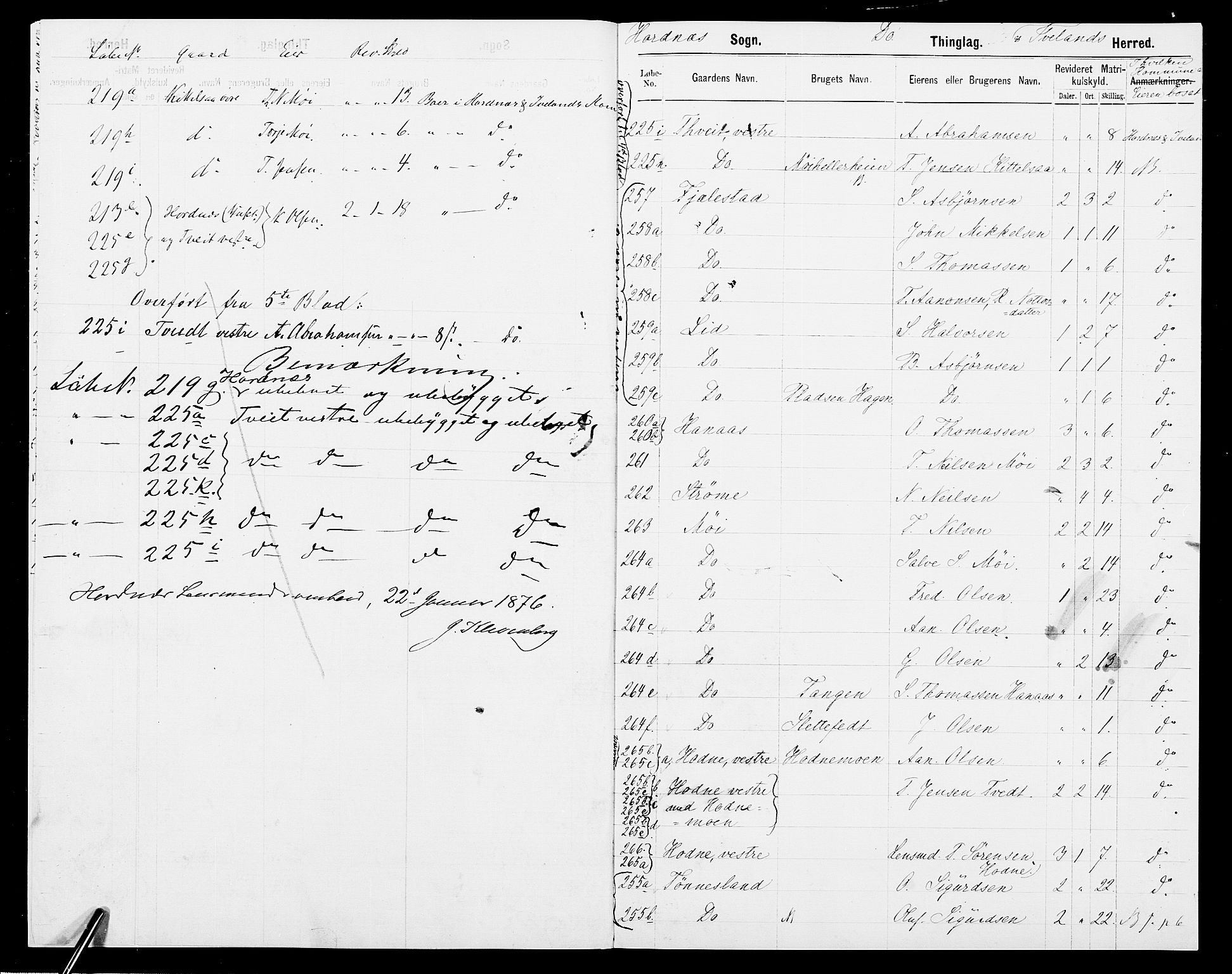 SAK, 1875 census for 0934P Evje, 1875, p. 292