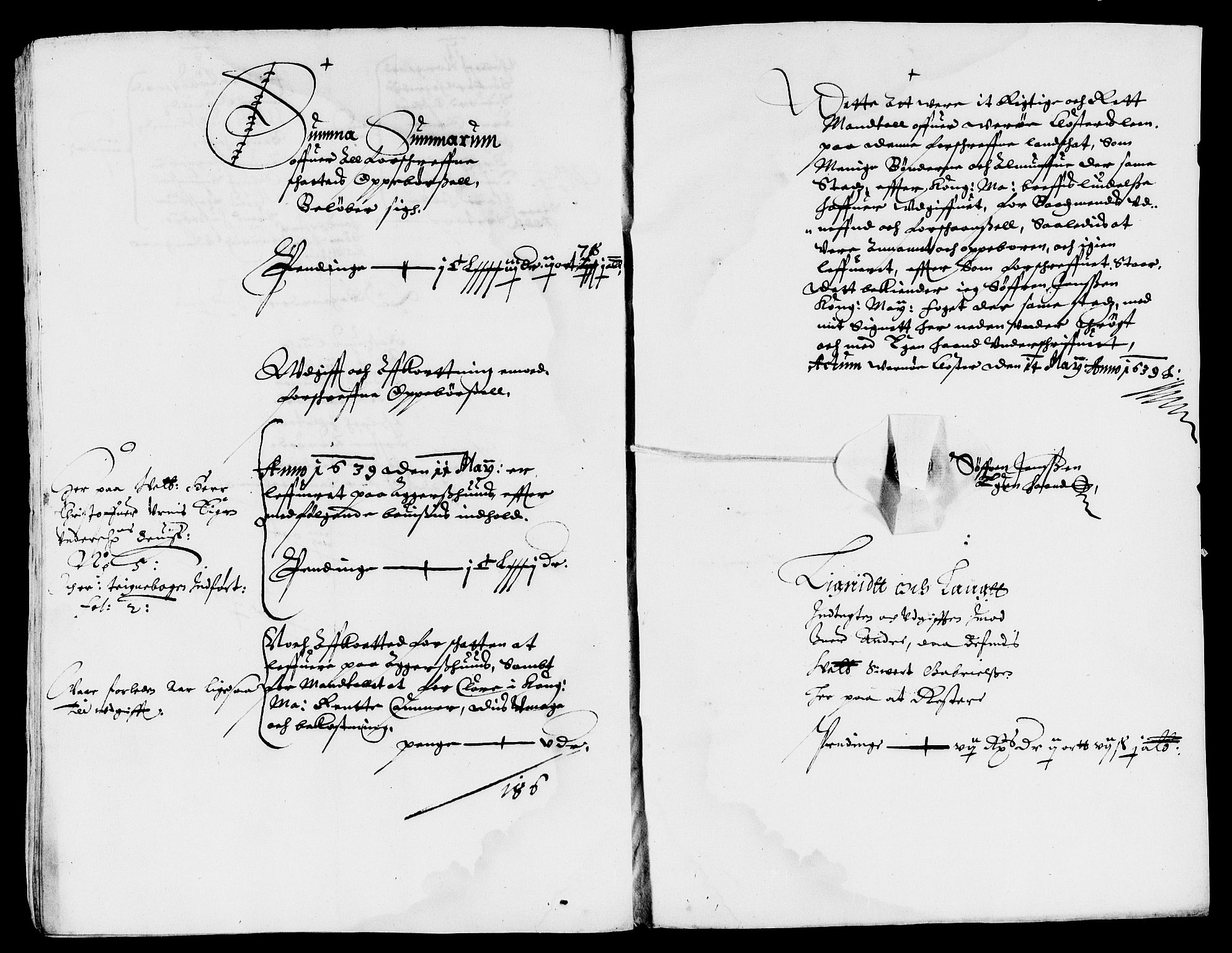 Rentekammeret inntil 1814, Reviderte regnskaper, Lensregnskaper, AV/RA-EA-5023/R/Rb/Rbg/L0004: Verne kloster len, 1635-1639