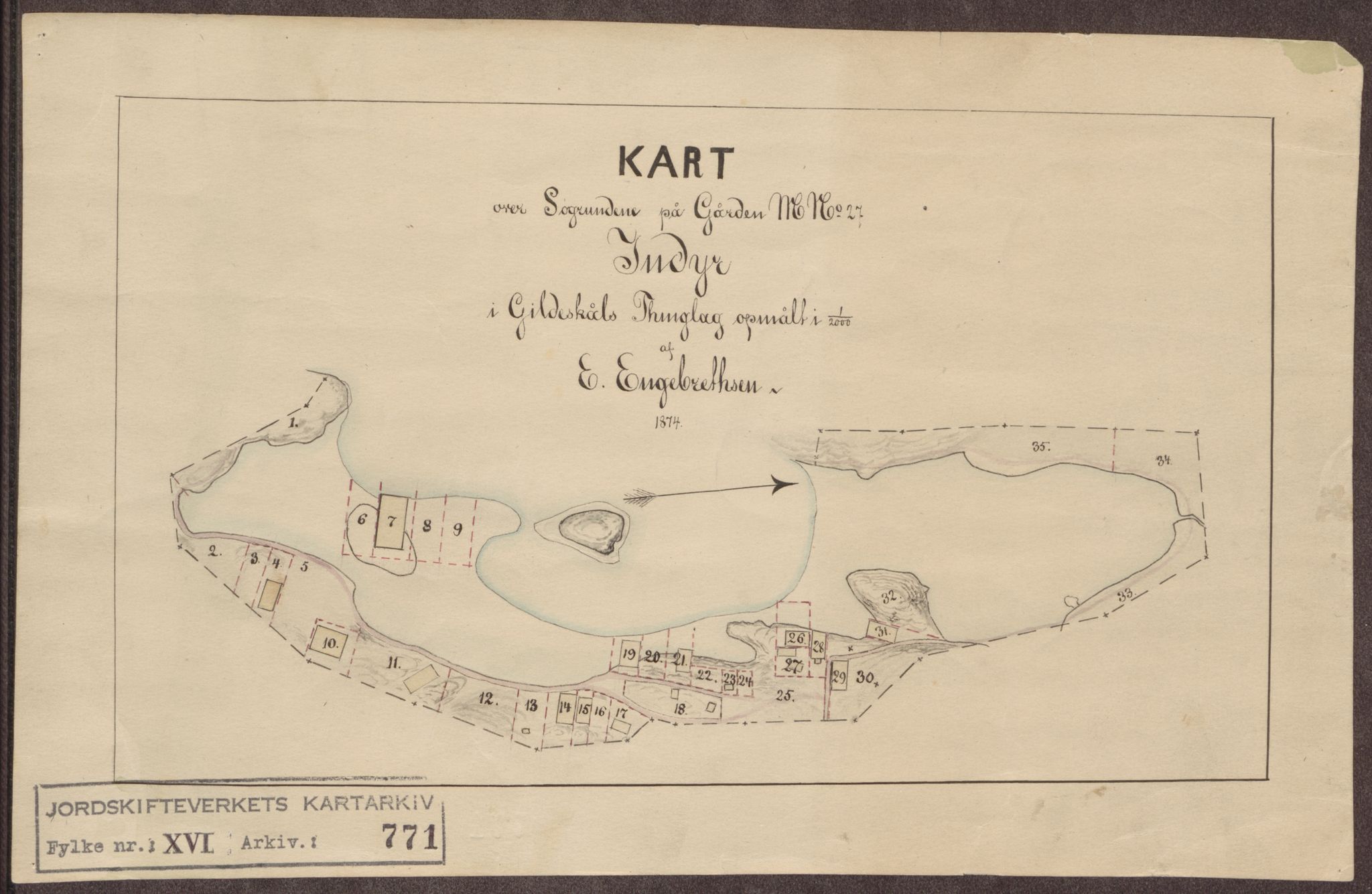 Jordskifteverkets kartarkiv, AV/RA-S-3929/T, 1859-1988, p. 903