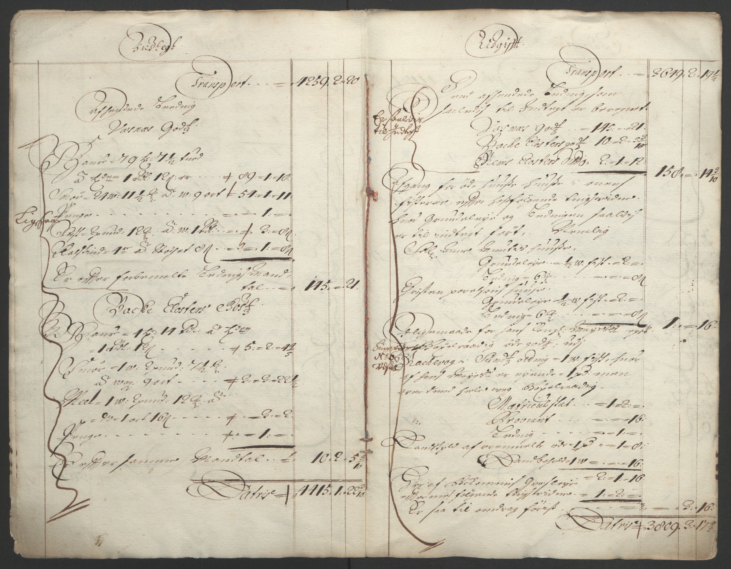 Rentekammeret inntil 1814, Reviderte regnskaper, Fogderegnskap, AV/RA-EA-4092/R55/L3651: Fogderegnskap Romsdal, 1693-1694, p. 168