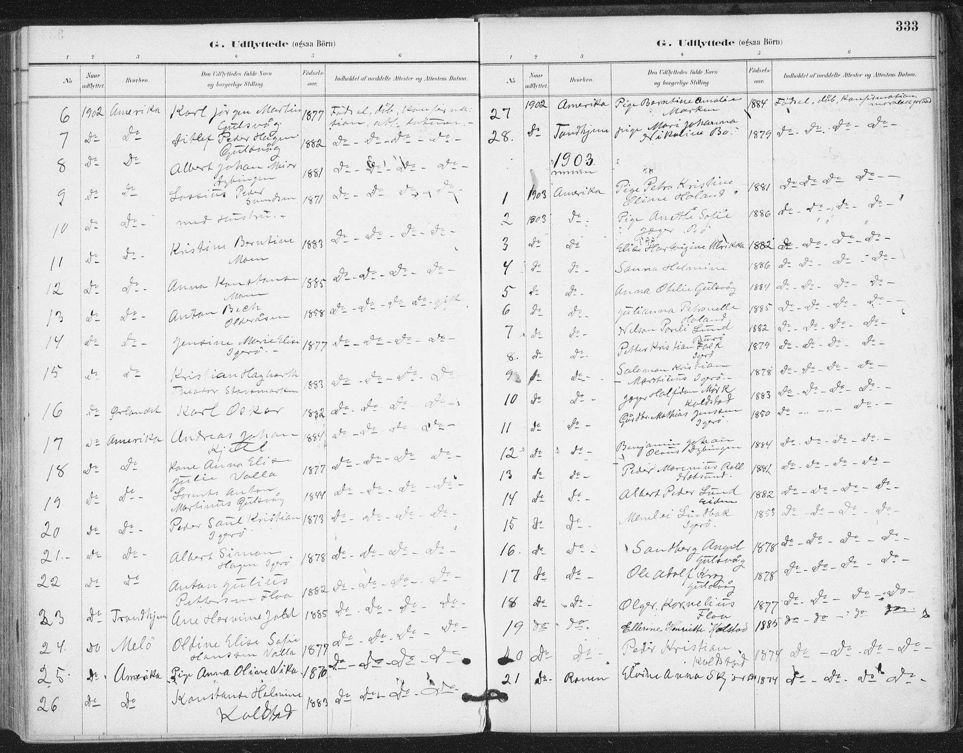 Ministerialprotokoller, klokkerbøker og fødselsregistre - Nordland, AV/SAT-A-1459/816/L0244: Parish register (official) no. 816A10, 1886-1903, p. 333