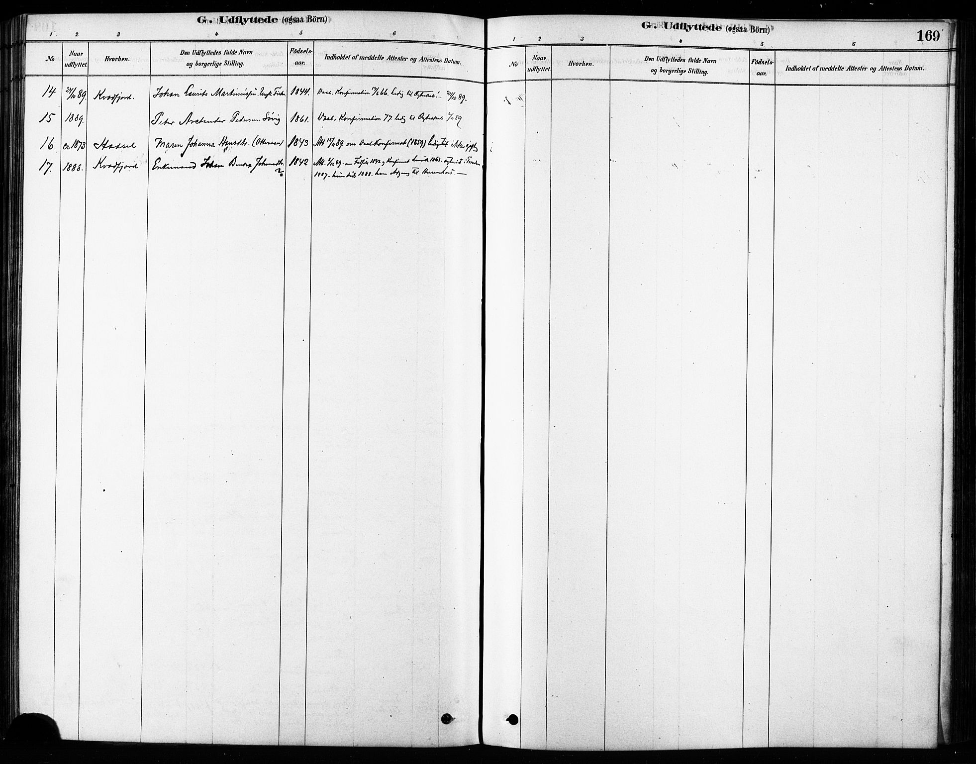 Trondenes sokneprestkontor, SATØ/S-1319/H/Ha/L0015kirke: Parish register (official) no. 15, 1878-1889, p. 169