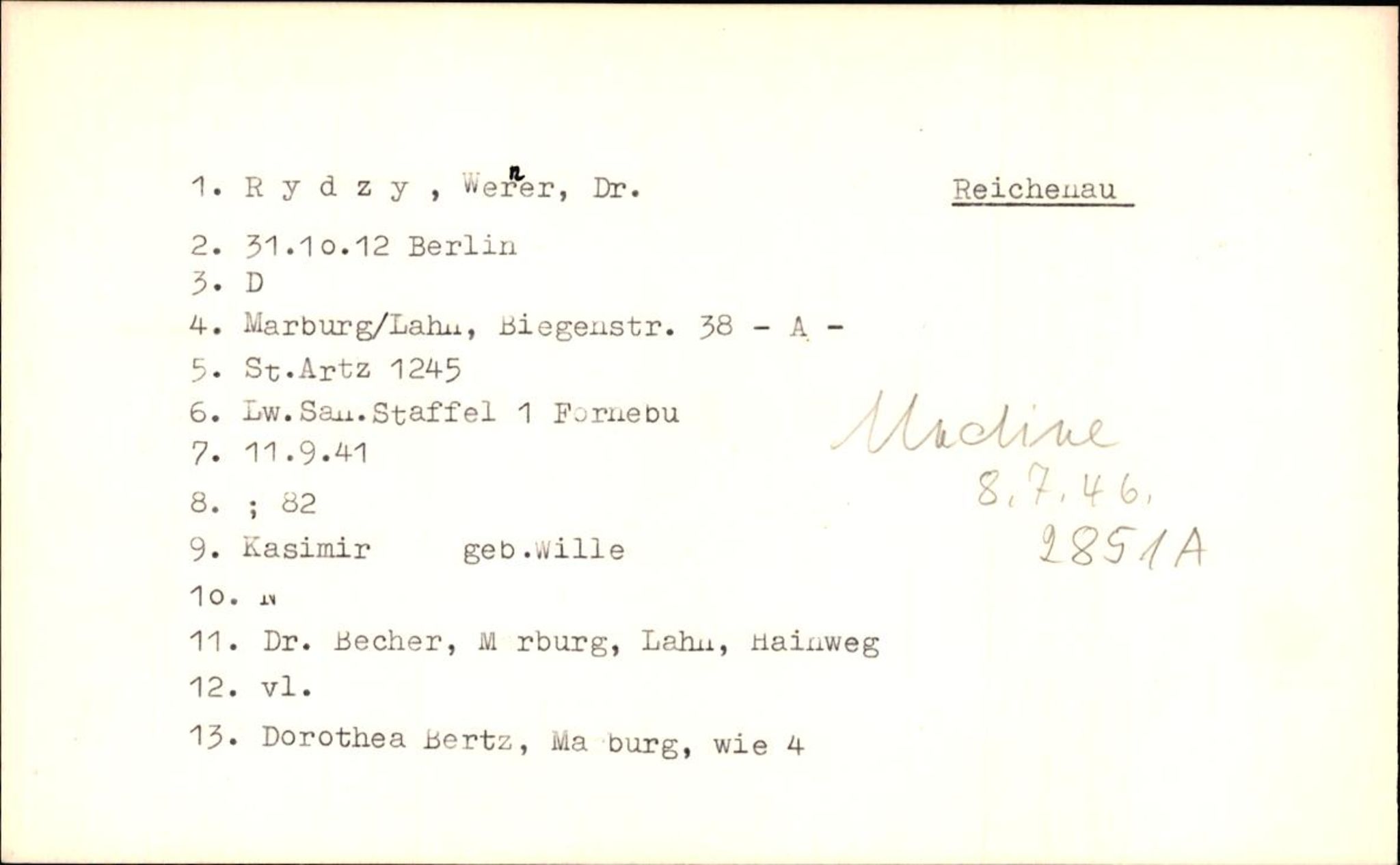 Hjemsendte tyskere , RA/RAFA-6487/D/Db/L0023: Rosenthal-Schmick, 1945-1947, p. 347