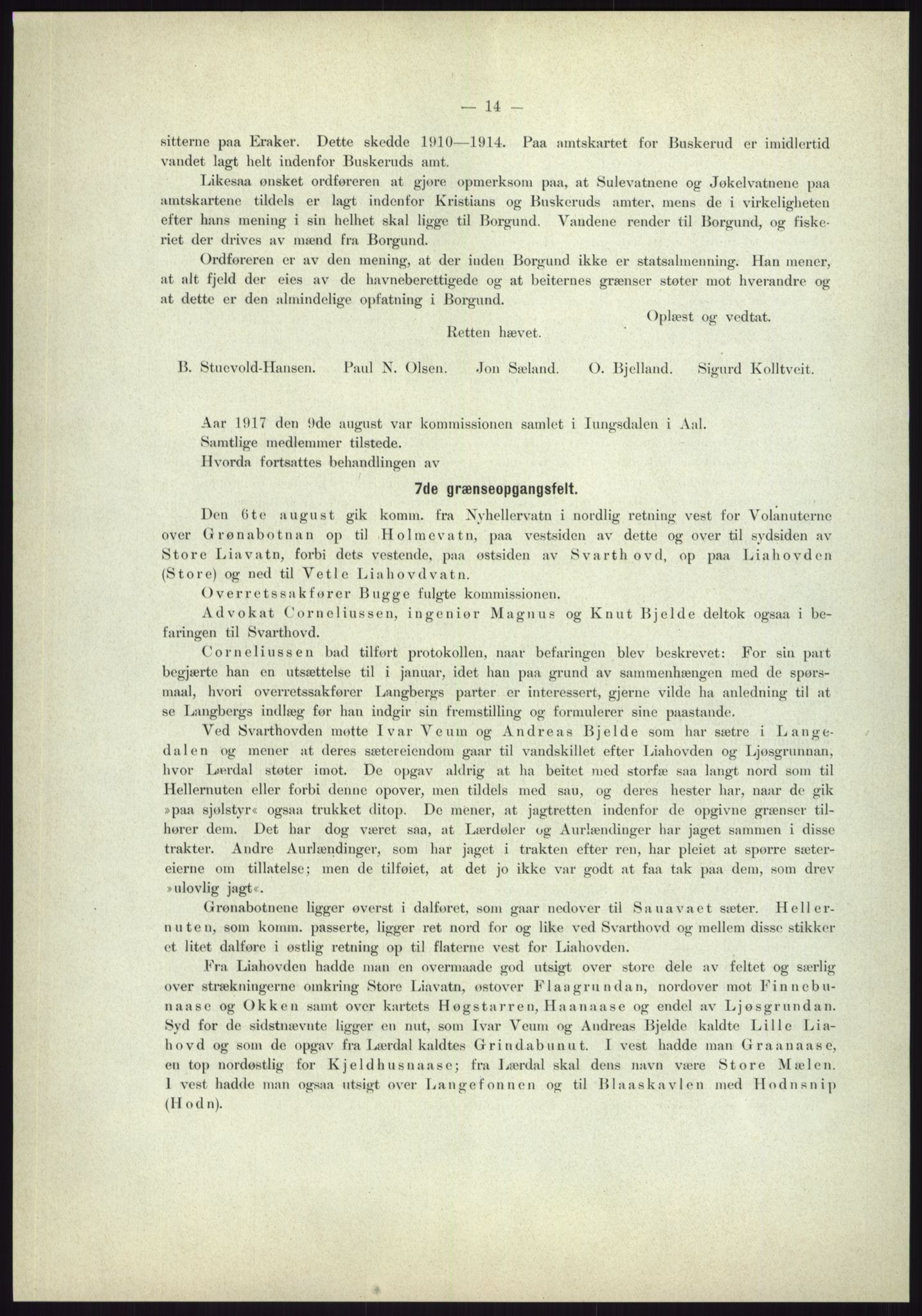 Høyfjellskommisjonen, RA/S-1546/X/Xa/L0001: Nr. 1-33, 1909-1953, p. 3006