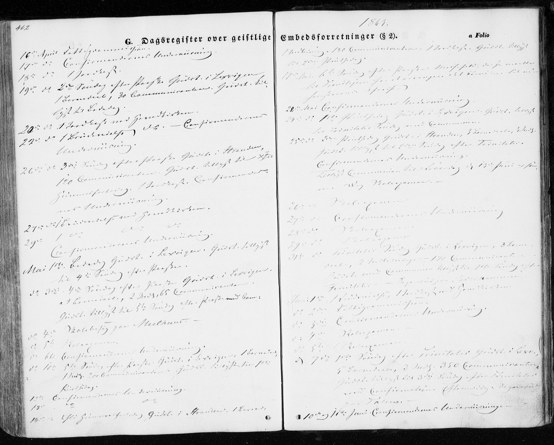 Ministerialprotokoller, klokkerbøker og fødselsregistre - Nord-Trøndelag, AV/SAT-A-1458/701/L0008: Parish register (official) no. 701A08 /1, 1854-1863, p. 462