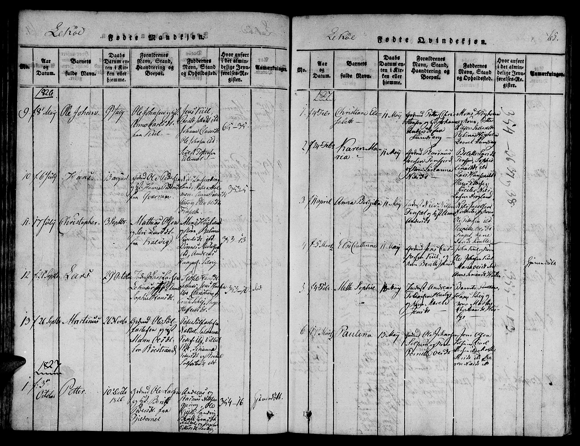 Ministerialprotokoller, klokkerbøker og fødselsregistre - Nord-Trøndelag, SAT/A-1458/780/L0636: Parish register (official) no. 780A03 /2, 1815-1829, p. 65