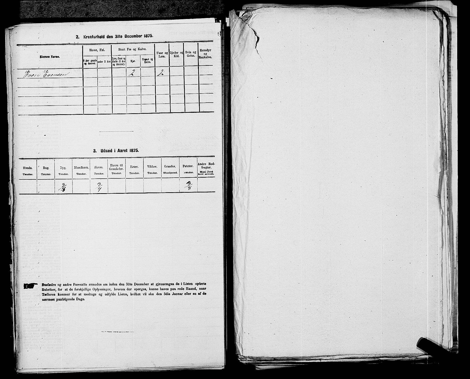 SAKO, 1875 census for 0631P Flesberg, 1875, p. 277