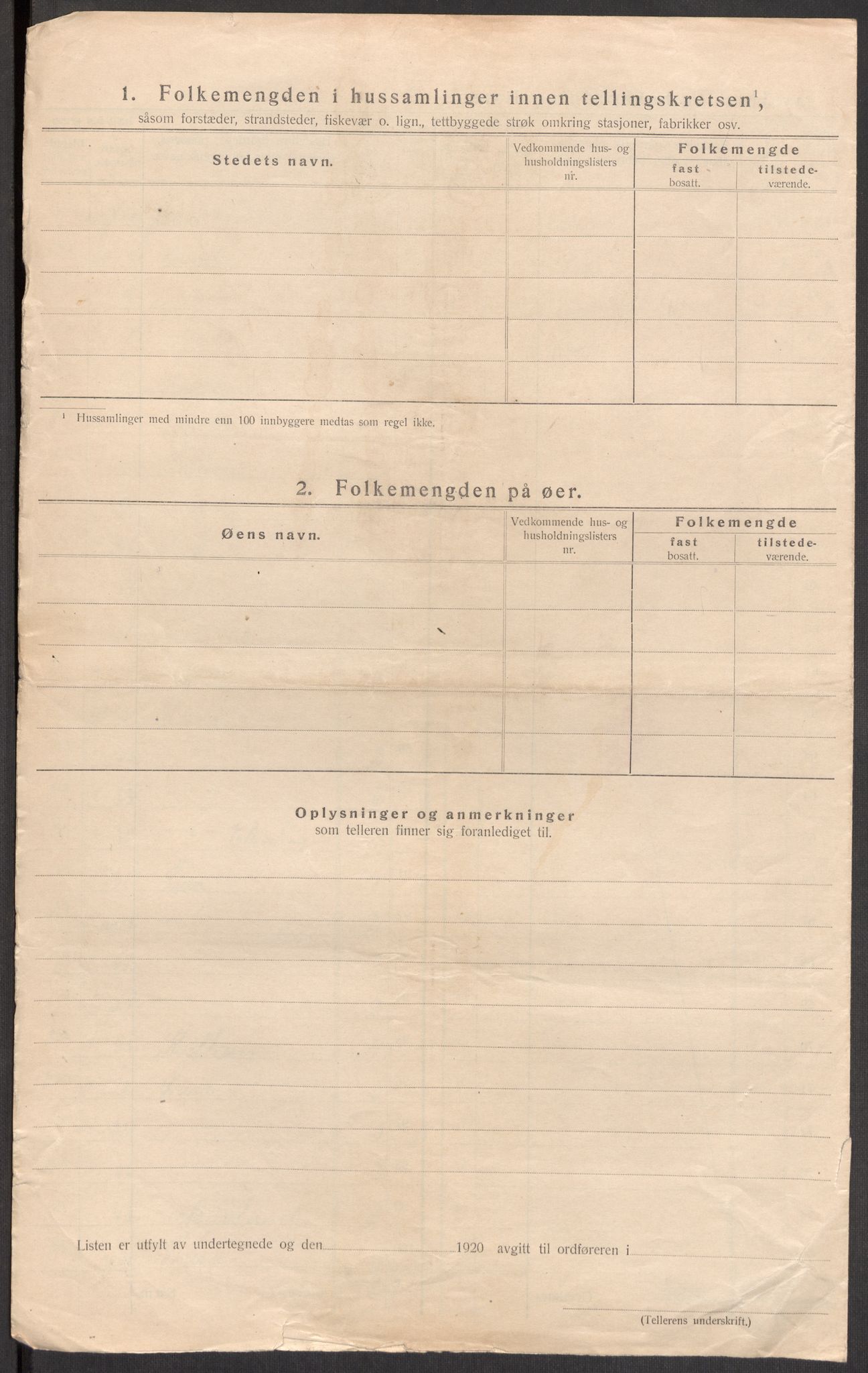 SAST, 1920 census for Høyland, 1920, p. 50