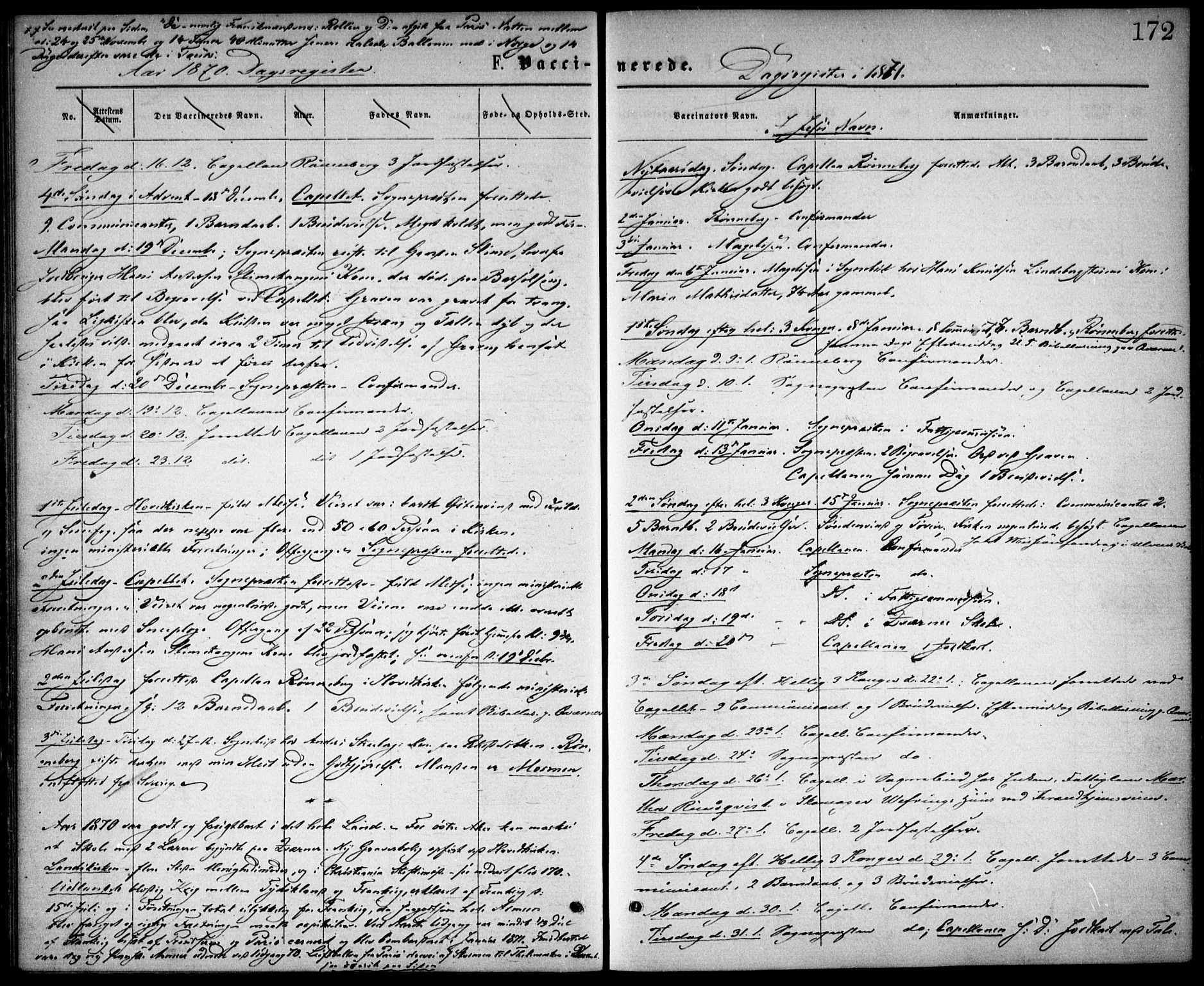 Østre Aker prestekontor Kirkebøker, SAO/A-10840/F/Fa/L0002: Parish register (official) no. I 2, 1861-1878, p. 172