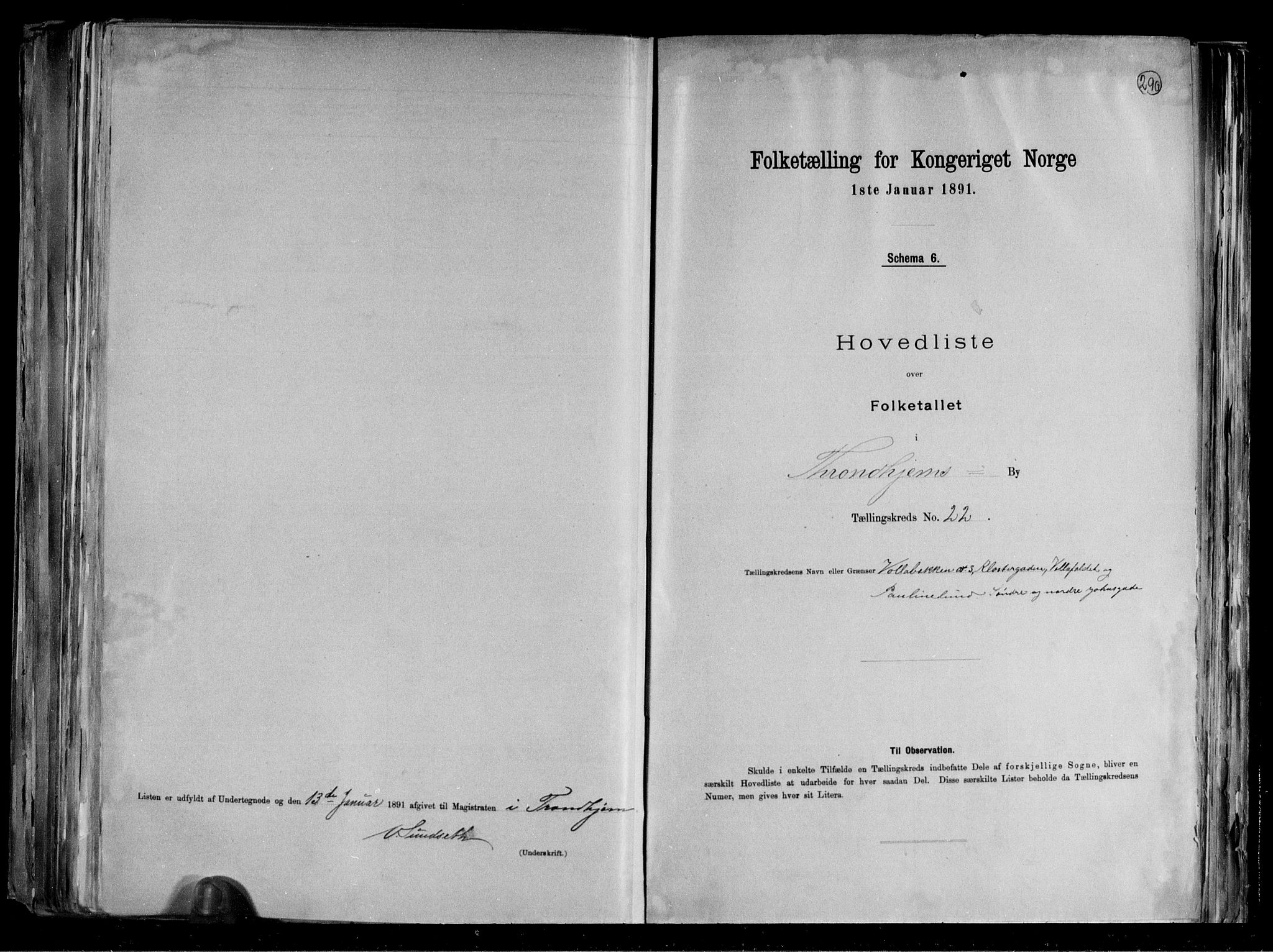 RA, 1891 census for 1601 Trondheim, 1891, p. 51