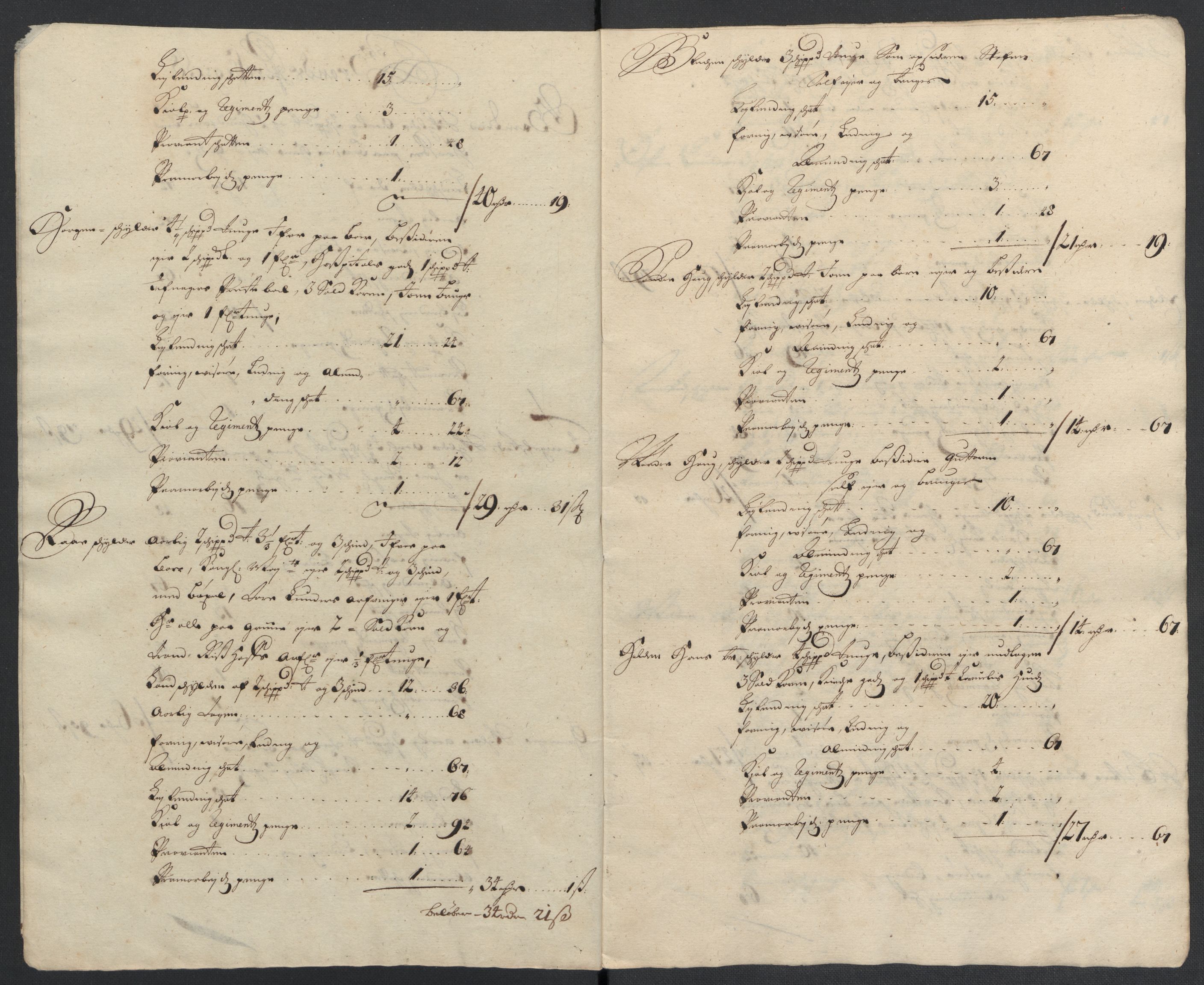 Rentekammeret inntil 1814, Reviderte regnskaper, Fogderegnskap, AV/RA-EA-4092/R18/L1303: Fogderegnskap Hadeland, Toten og Valdres, 1705, p. 29