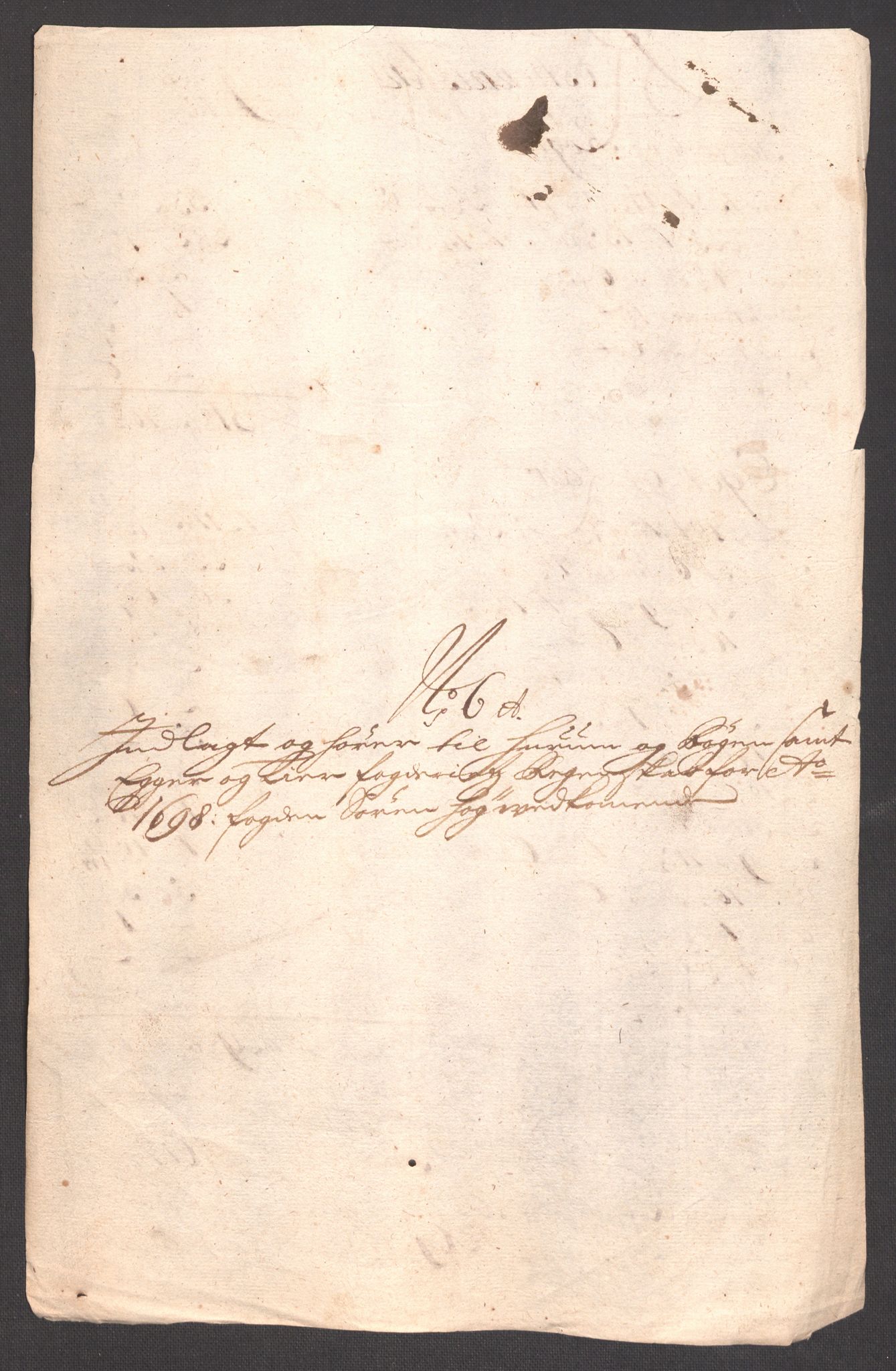 Rentekammeret inntil 1814, Reviderte regnskaper, Fogderegnskap, AV/RA-EA-4092/R30/L1696: Fogderegnskap Hurum, Røyken, Eiker og Lier, 1698-1699, p. 90