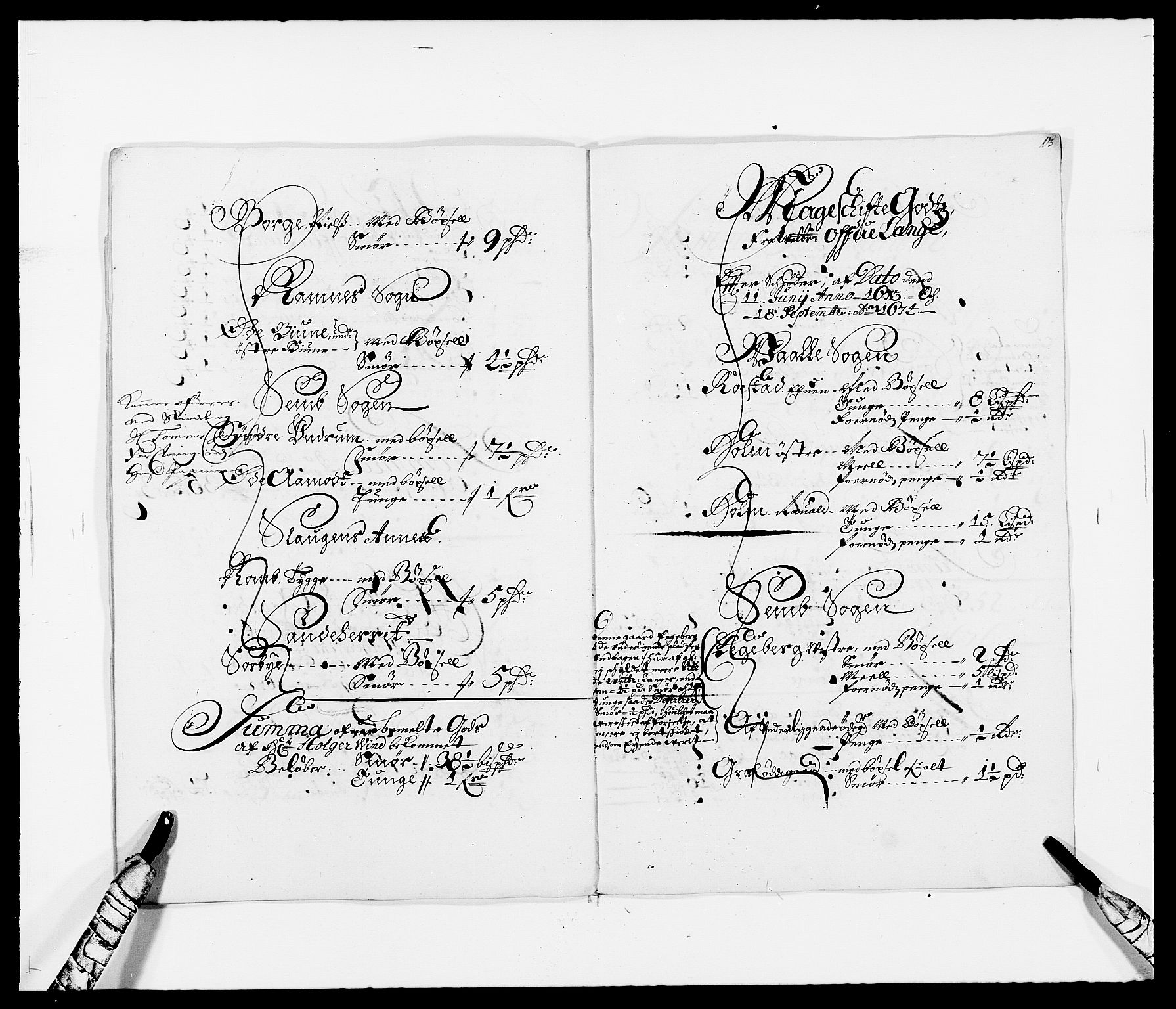 Rentekammeret inntil 1814, Reviderte regnskaper, Fogderegnskap, AV/RA-EA-4092/R32/L1845: Fogderegnskap Jarlsberg grevskap, 1676-1678, p. 125