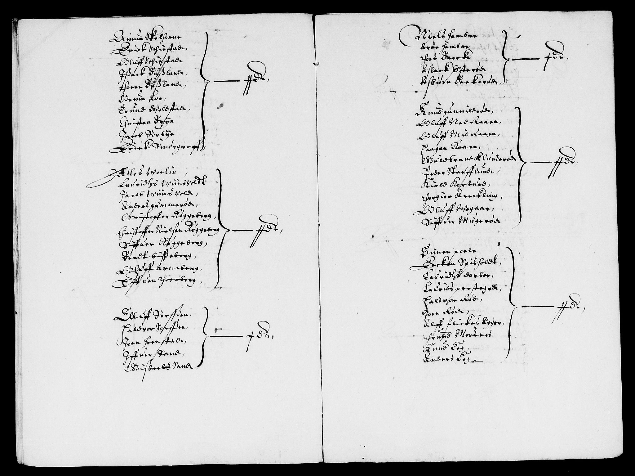 Rentekammeret inntil 1814, Reviderte regnskaper, Lensregnskaper, AV/RA-EA-5023/R/Rb/Rbl/L0004: Brunla len med Eiker len 1626-37, 1630-1633