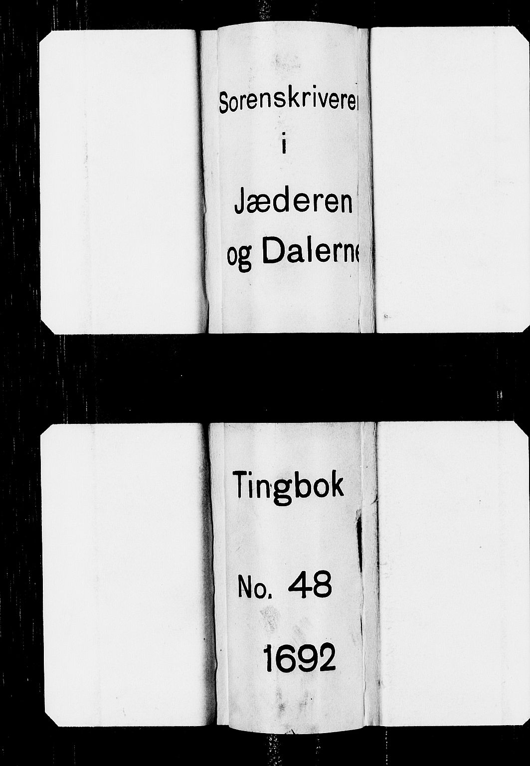 Jæren og Dalane sorenskriveri, AV/SAST-A-100306/3/30/30BA/L0048: TINGBOK, 1692