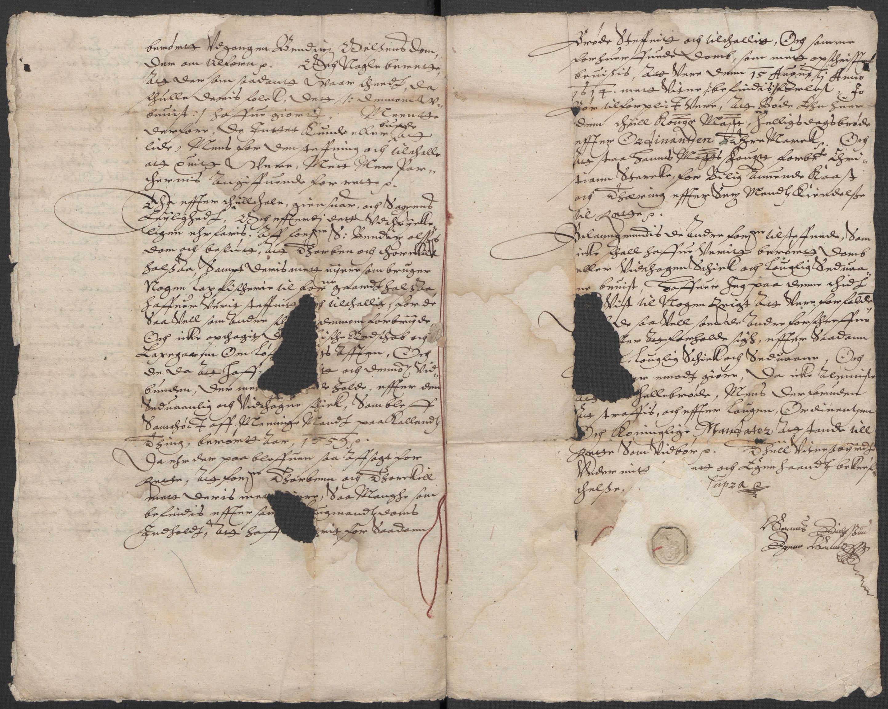 Riksarkivets diplomsamling, RA/EA-5965/F15/L0036: Prestearkiv - Vest-Agder, 1600-1774, p. 7