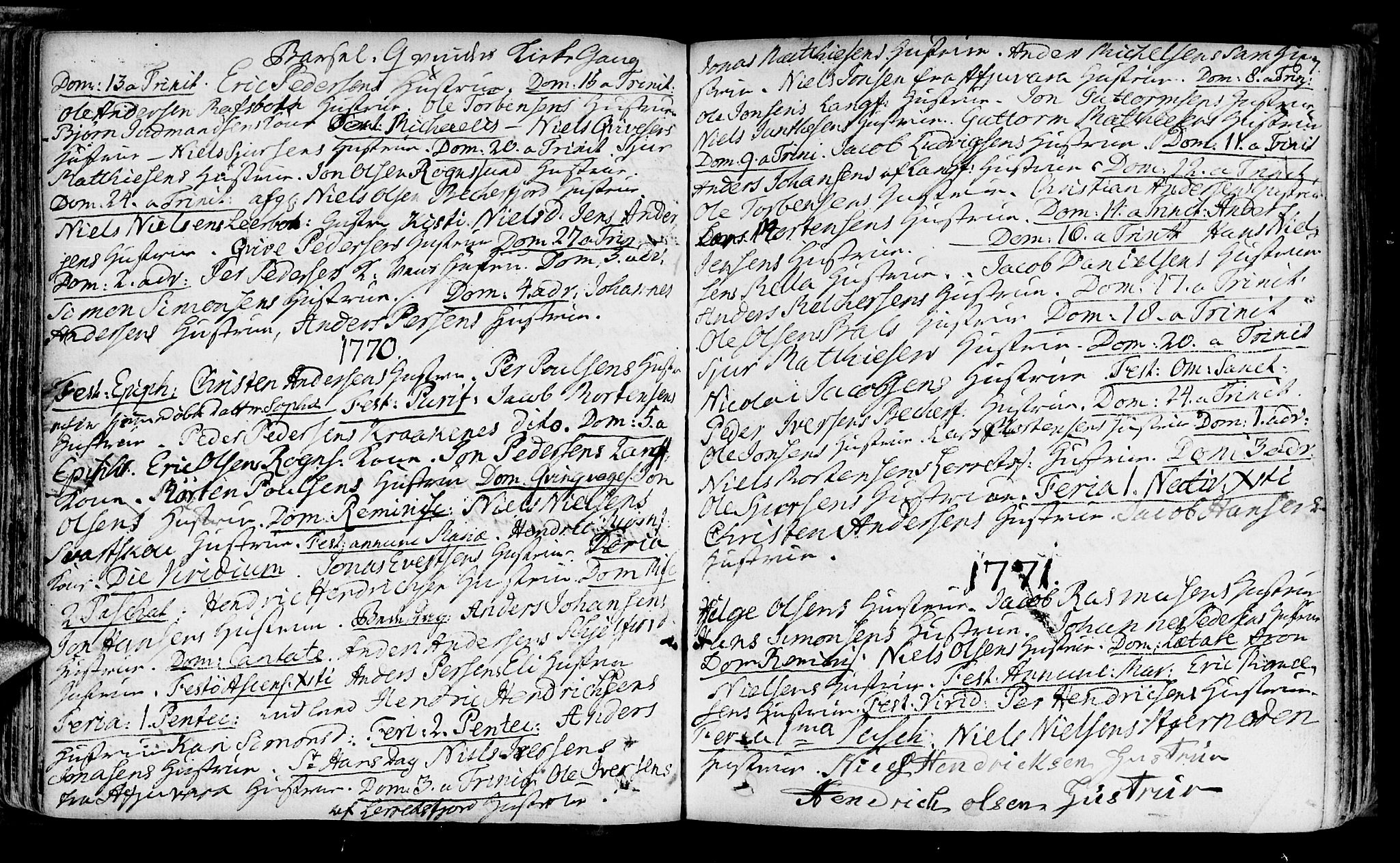 Talvik sokneprestkontor, SATØ/S-1337/H/Ha/L0004kirke: Parish register (official) no. 4, 1752-1772, p. 67