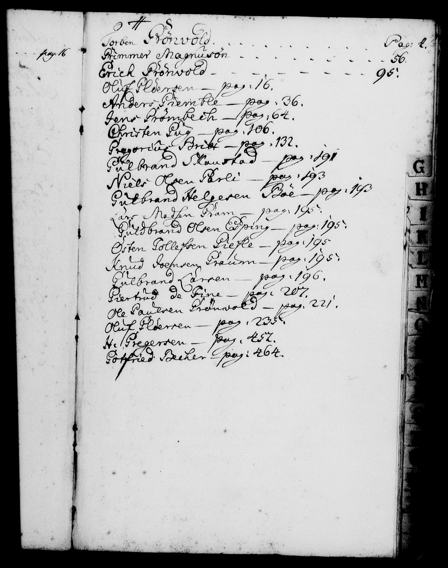 Rentekammeret, Kammerkanselliet, AV/RA-EA-3111/G/Gh/Ghd/L0001: Kausjonsprotokoll med register (merket RK 53.39), 1719-1725