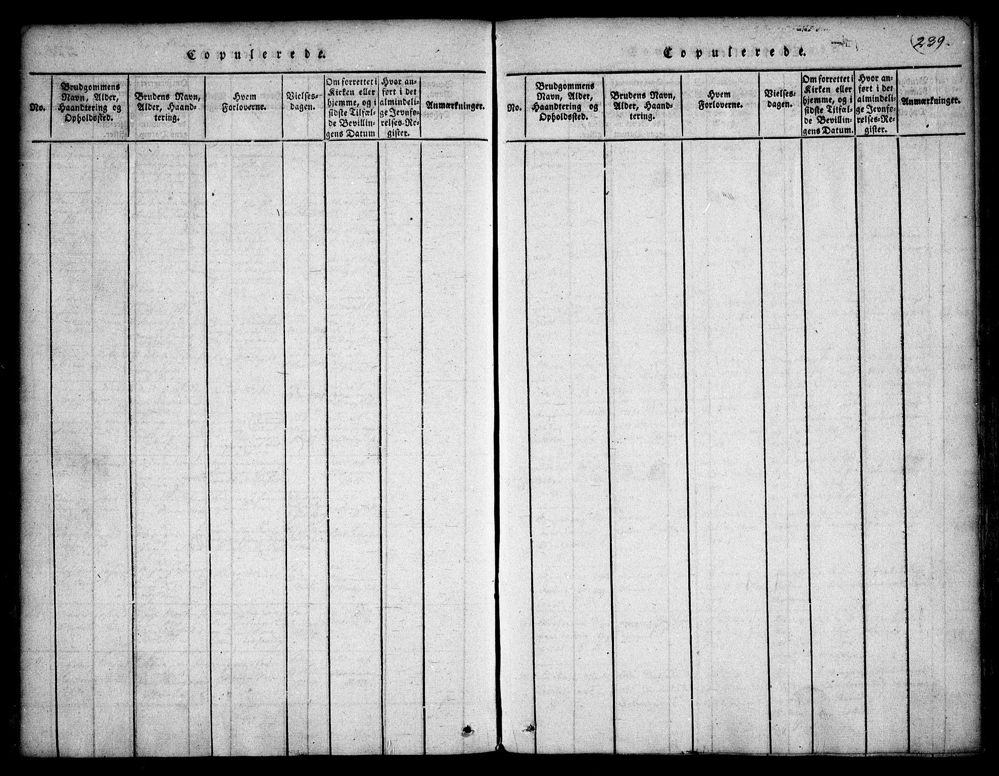 Asker prestekontor Kirkebøker, SAO/A-10256a/F/Fa/L0006: Parish register (official) no. I 6, 1814-1824, p. 239