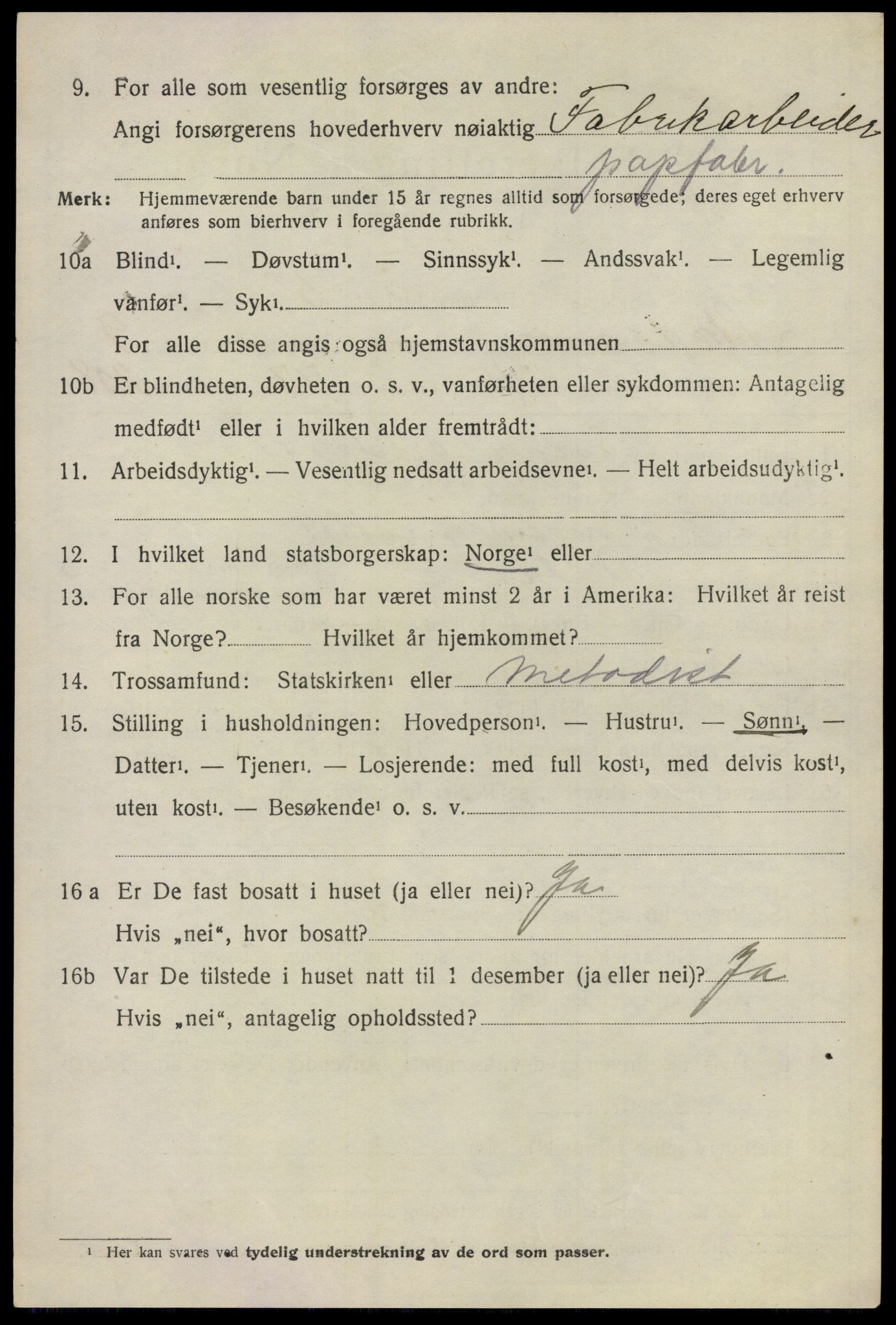 SAO, 1920 census for Skedsmo, 1920, p. 11180