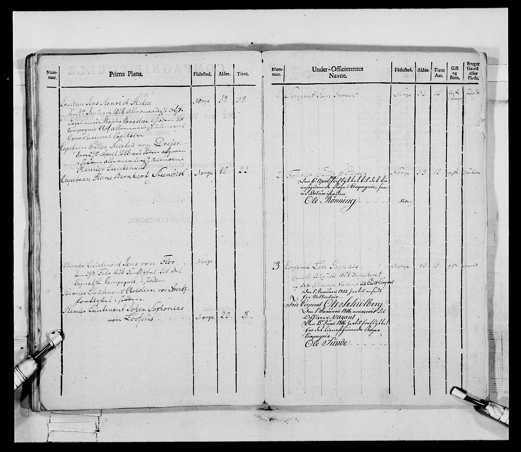 Generalitets- og kommissariatskollegiet, Det kongelige norske kommissariatskollegium, AV/RA-EA-5420/E/Eh/L0083b: 2. Trondheimske nasjonale infanteriregiment, 1810, p. 149