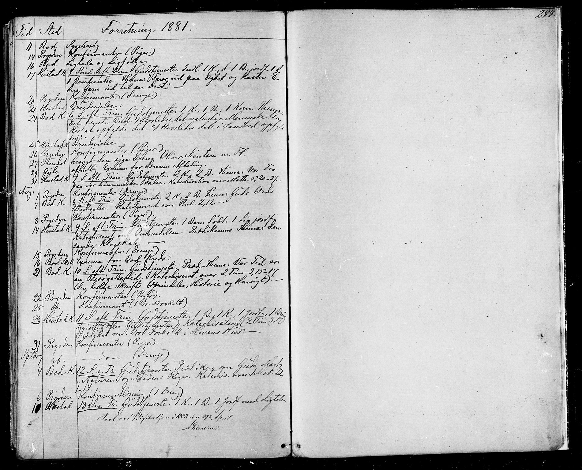 Ministerialprotokoller, klokkerbøker og fødselsregistre - Møre og Romsdal, AV/SAT-A-1454/566/L0768: Parish register (official) no. 566A07, 1869-1881, p. 288