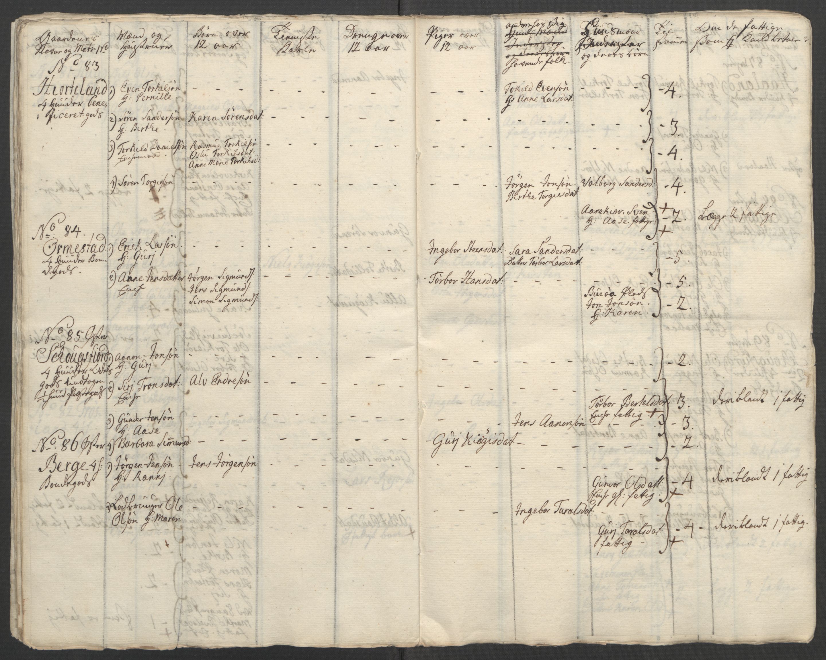 Rentekammeret inntil 1814, Reviderte regnskaper, Fogderegnskap, AV/RA-EA-4092/R45/L2704: Ekstraskatten Lista og Mandal, 1762-1768, p. 46