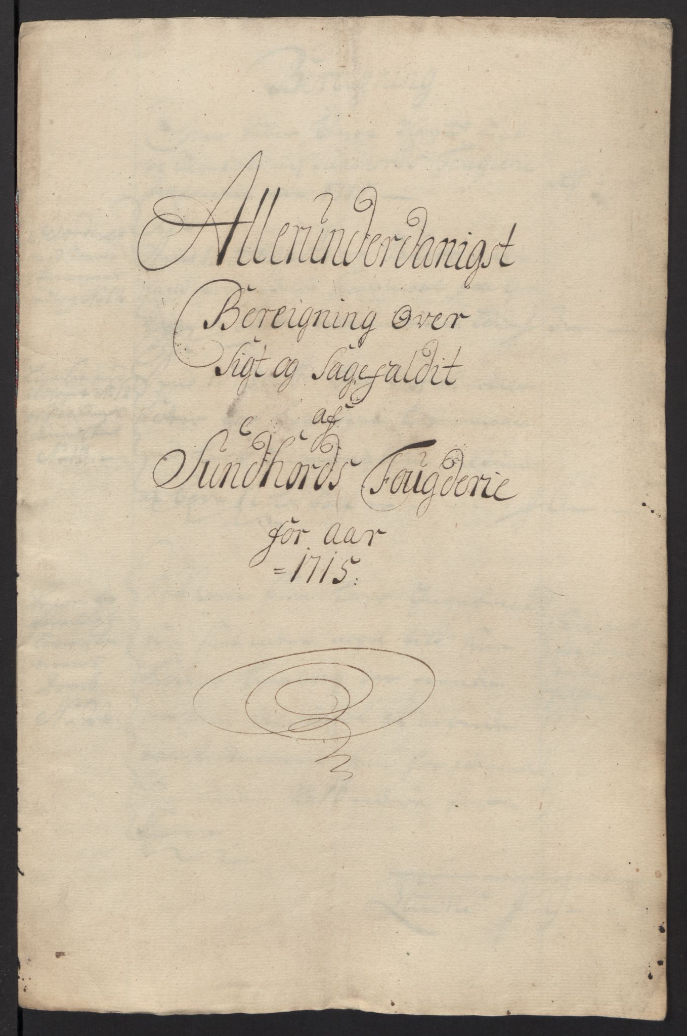 Rentekammeret inntil 1814, Reviderte regnskaper, Fogderegnskap, AV/RA-EA-4092/R48/L2991: Fogderegnskap Sunnhordland og Hardanger, 1715, p. 158